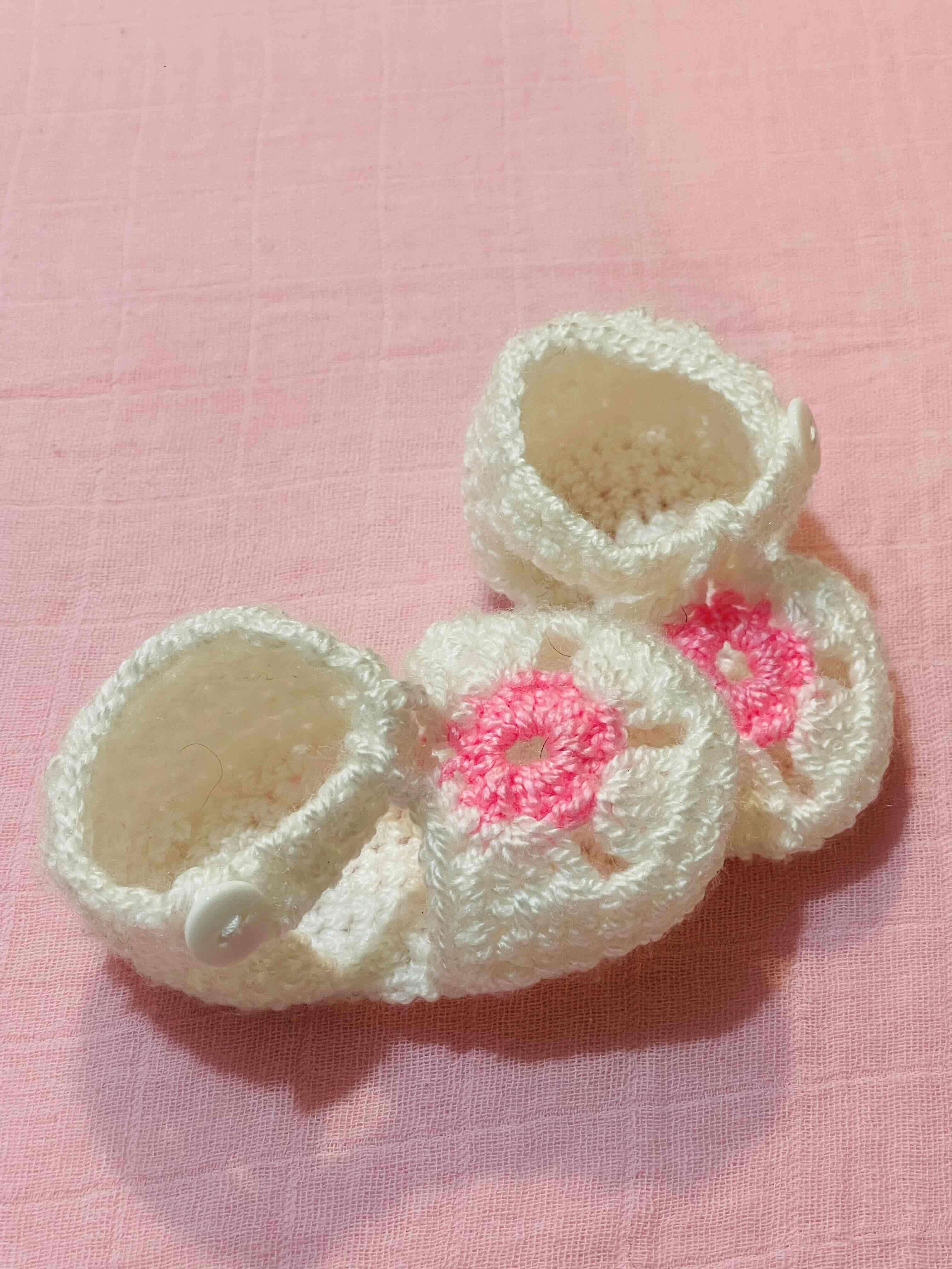 Zapatos tejidos para bebé RN a 1 mes - miniatura 5