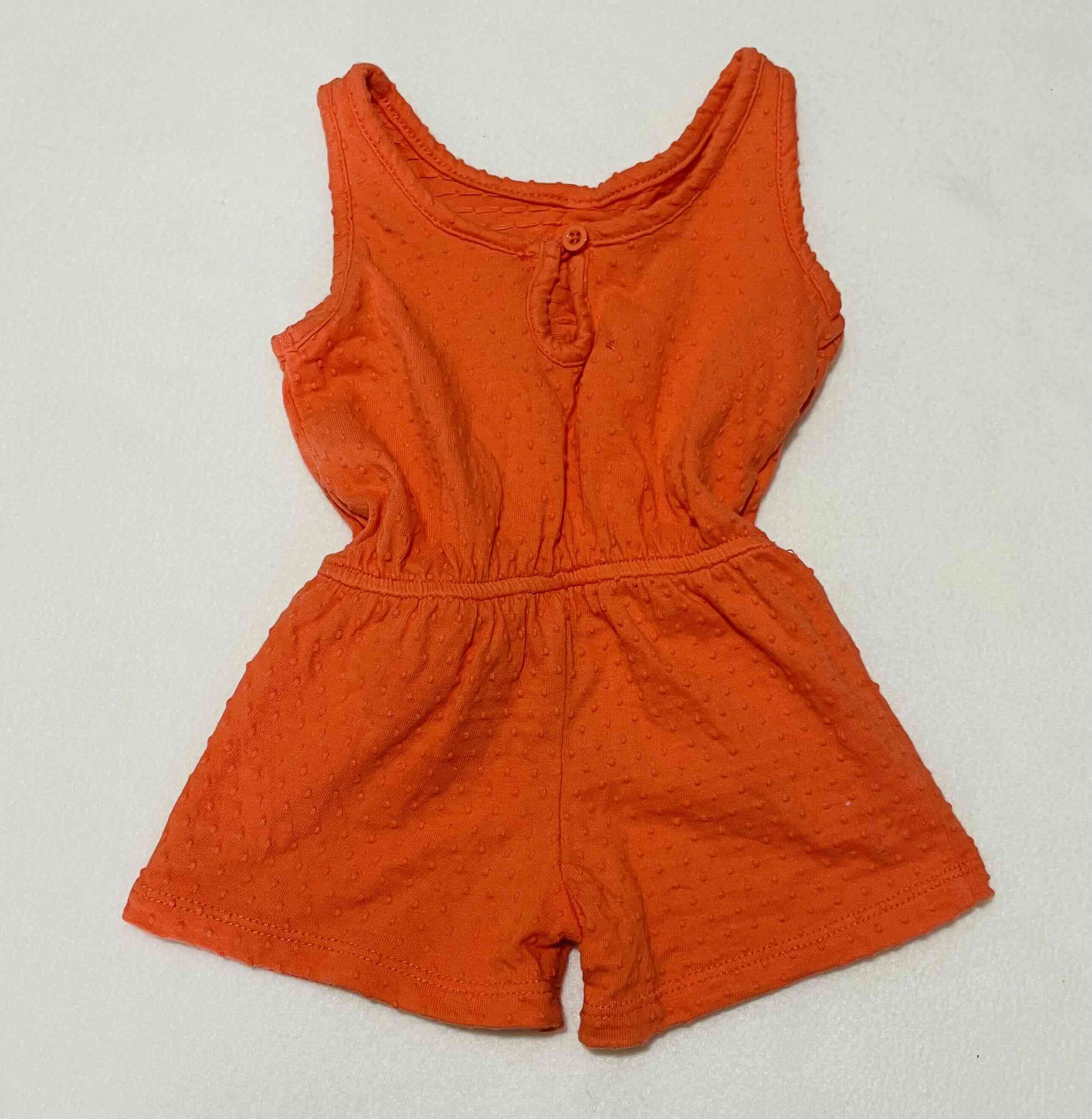 Enterito de bebé naranja 3 a 6 M - miniatura 1