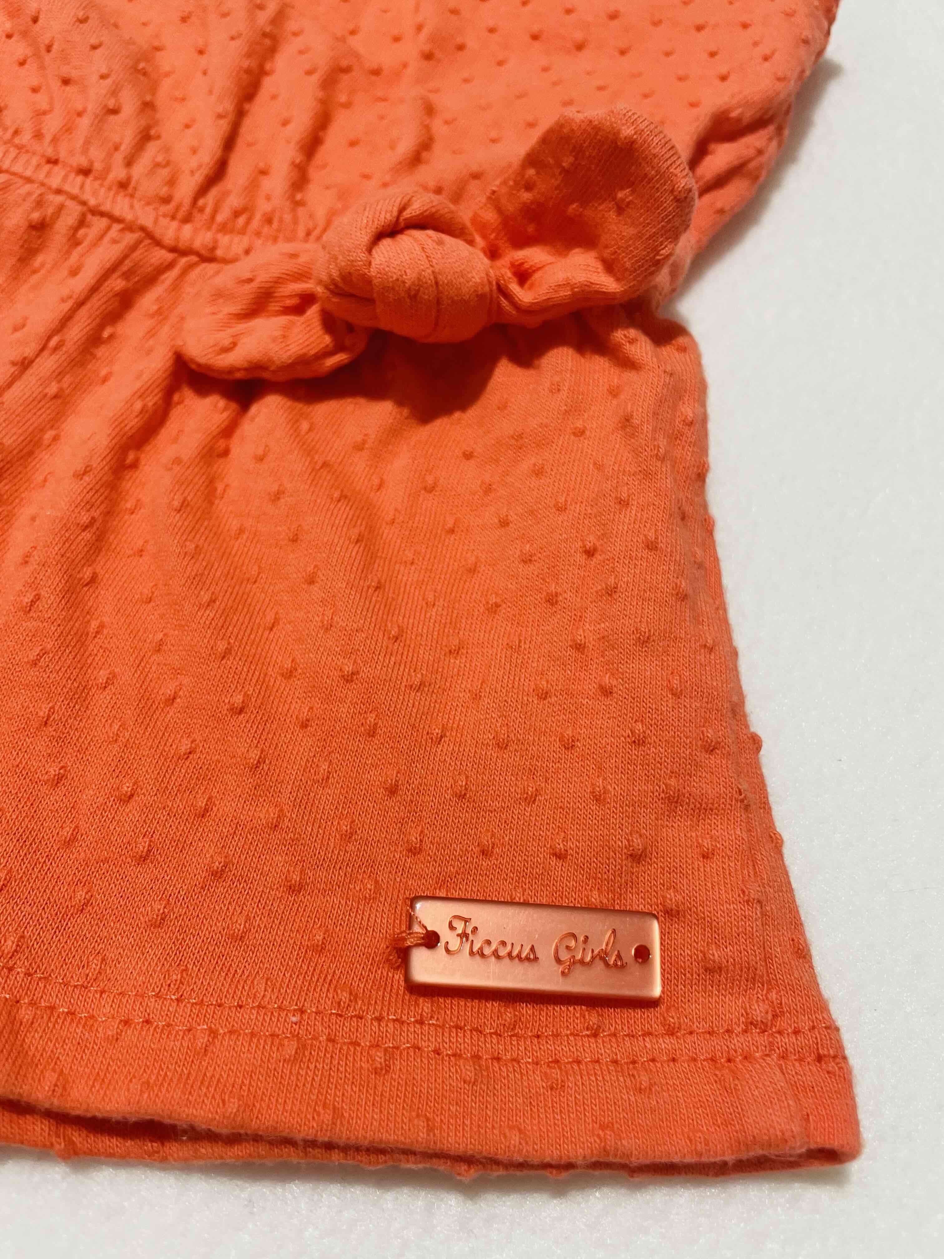 Enterito de bebé naranja 3 a 6 M - miniatura 2