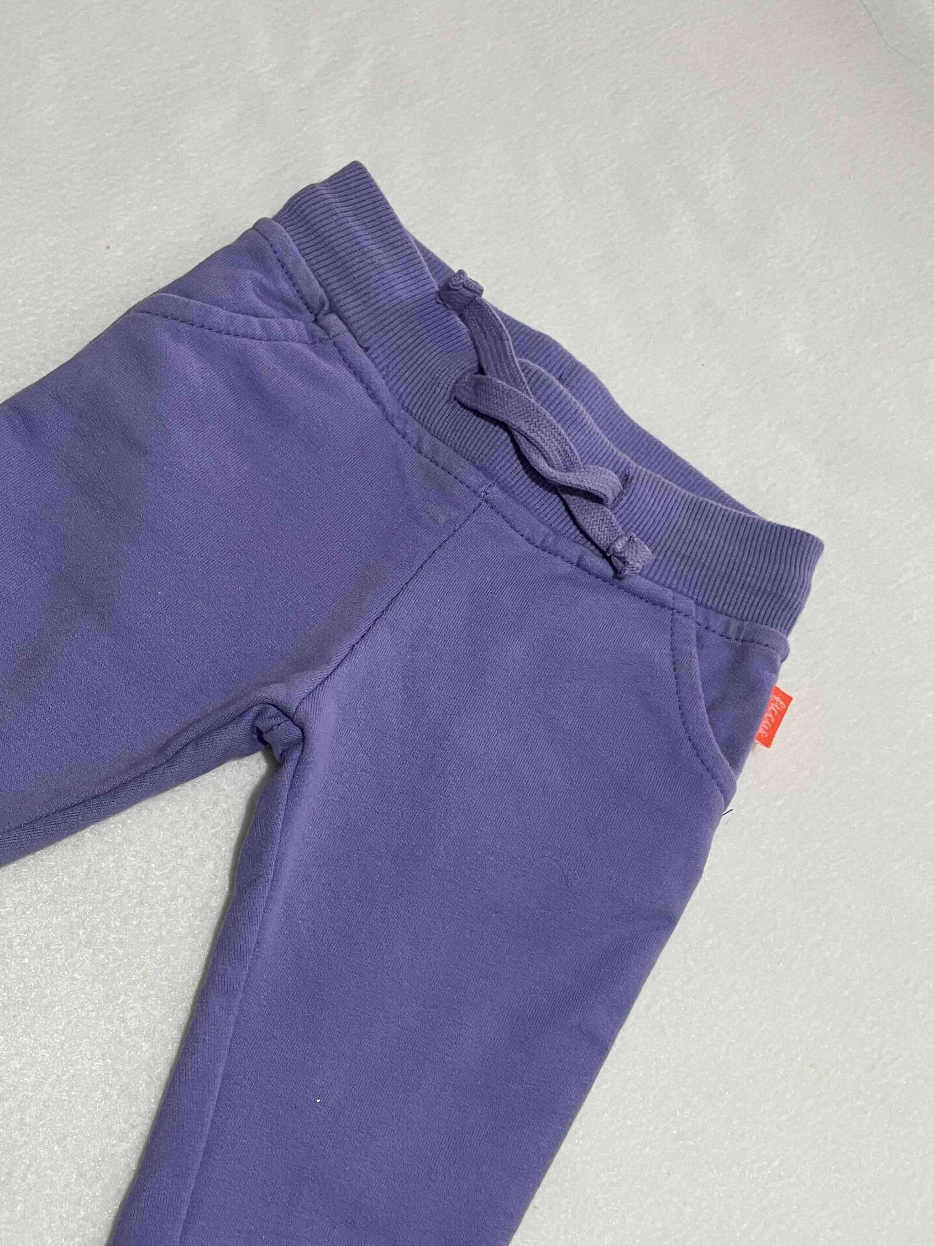 Pantalones de bebé morado 3 a 6 M - miniatura 3