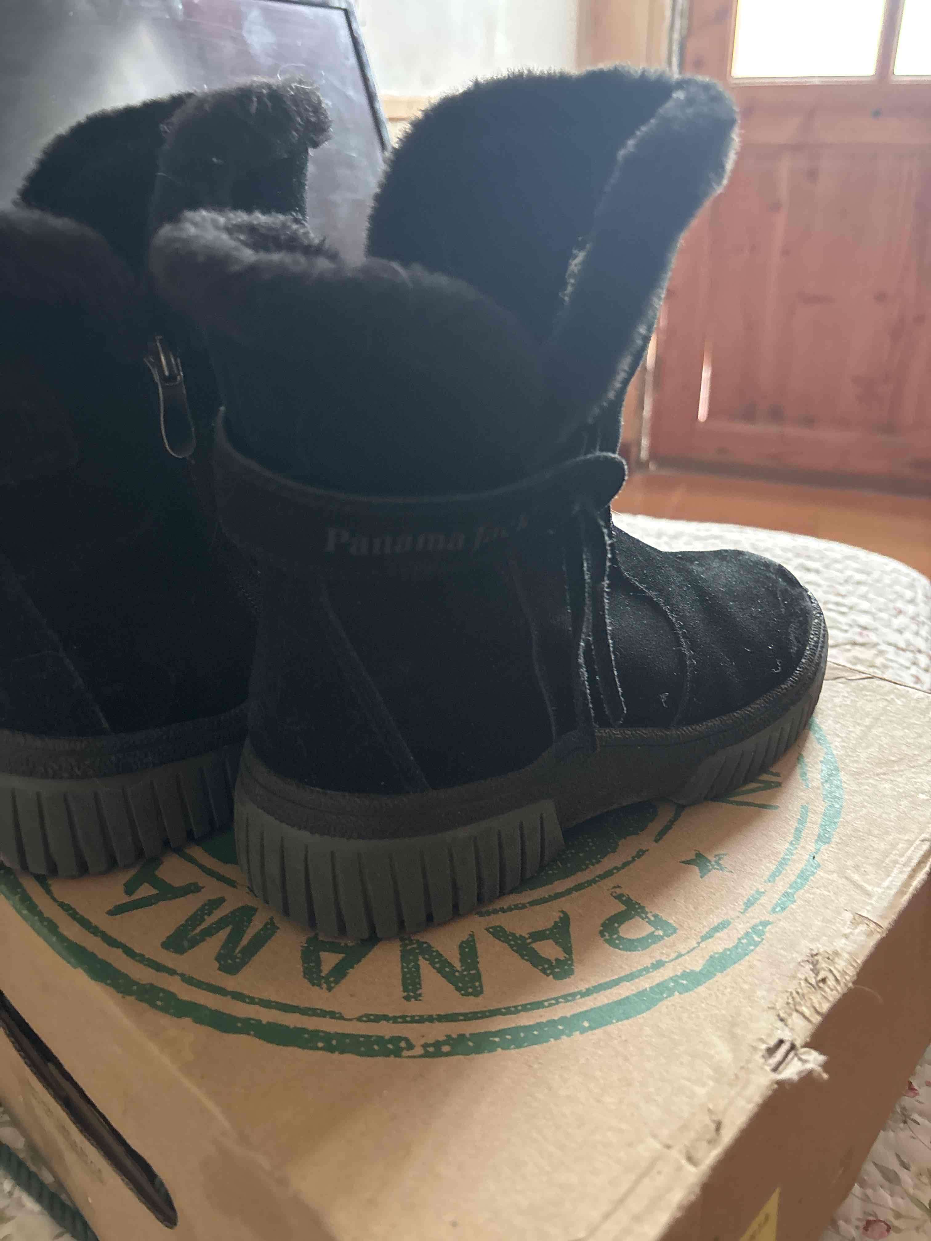 Botines negros de invierno - miniatura 1