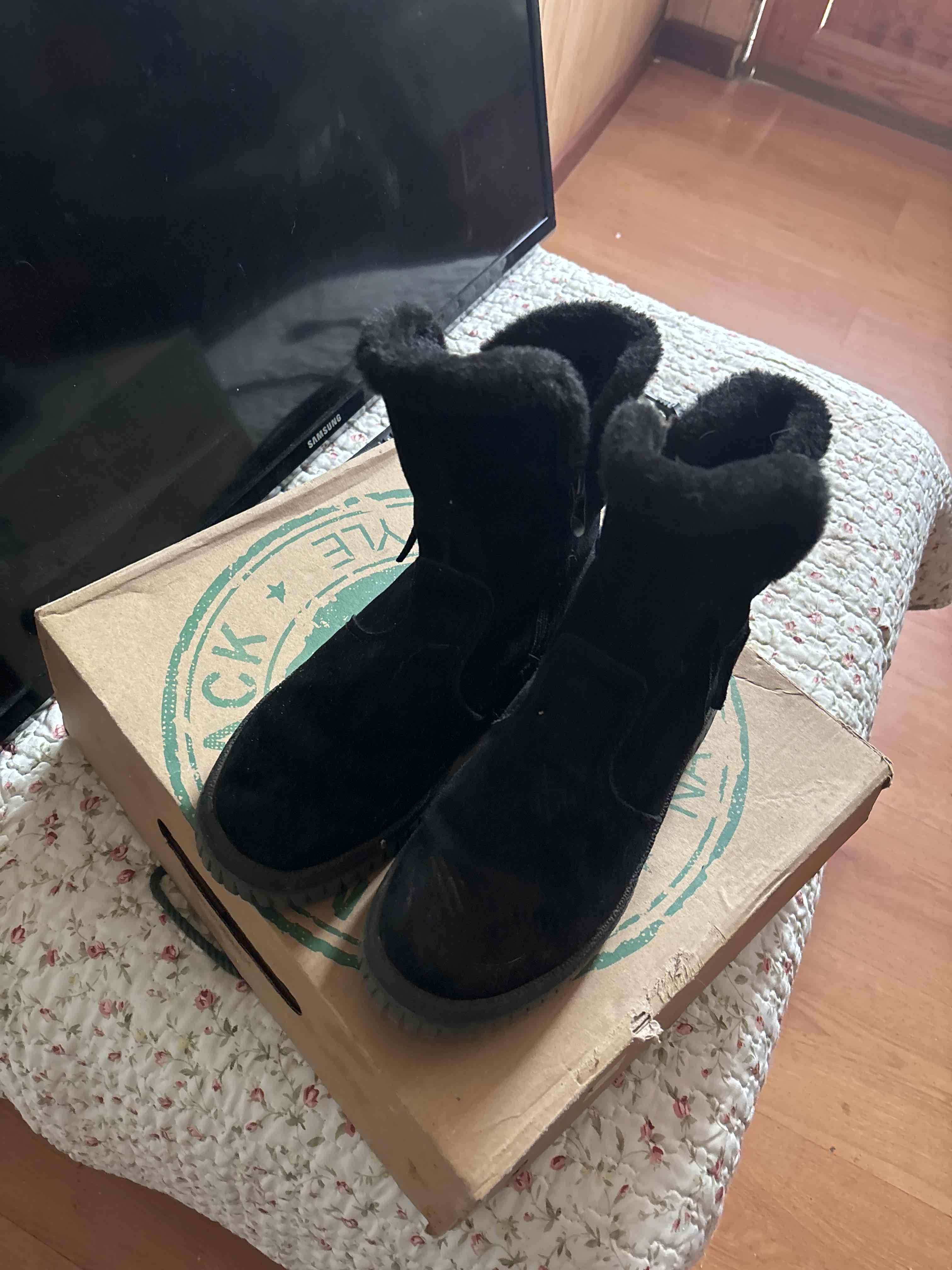 Botines negros de invierno - miniatura 3