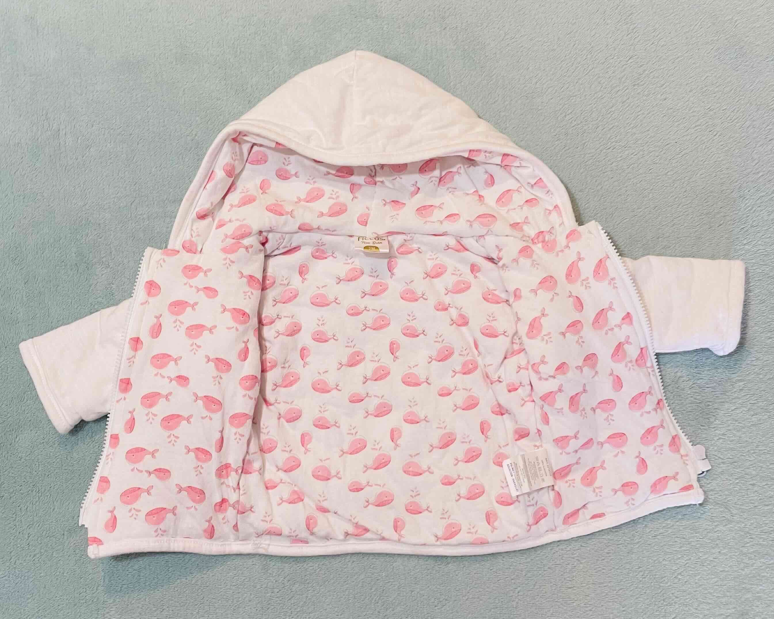 Polerón bebé con capucha 3 M' - miniatura 4