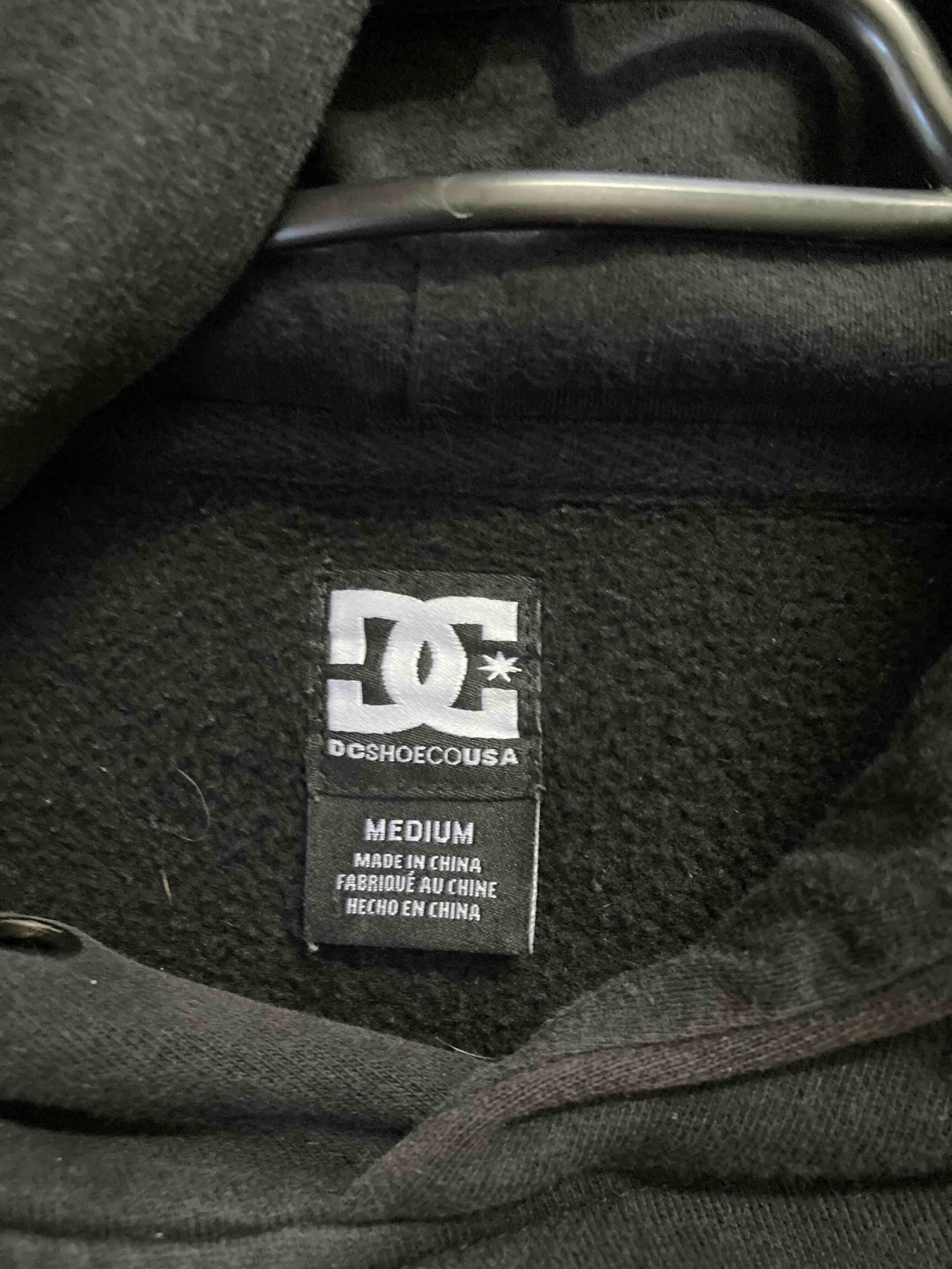 Polerón negro DC Shoe USA - miniatura 3