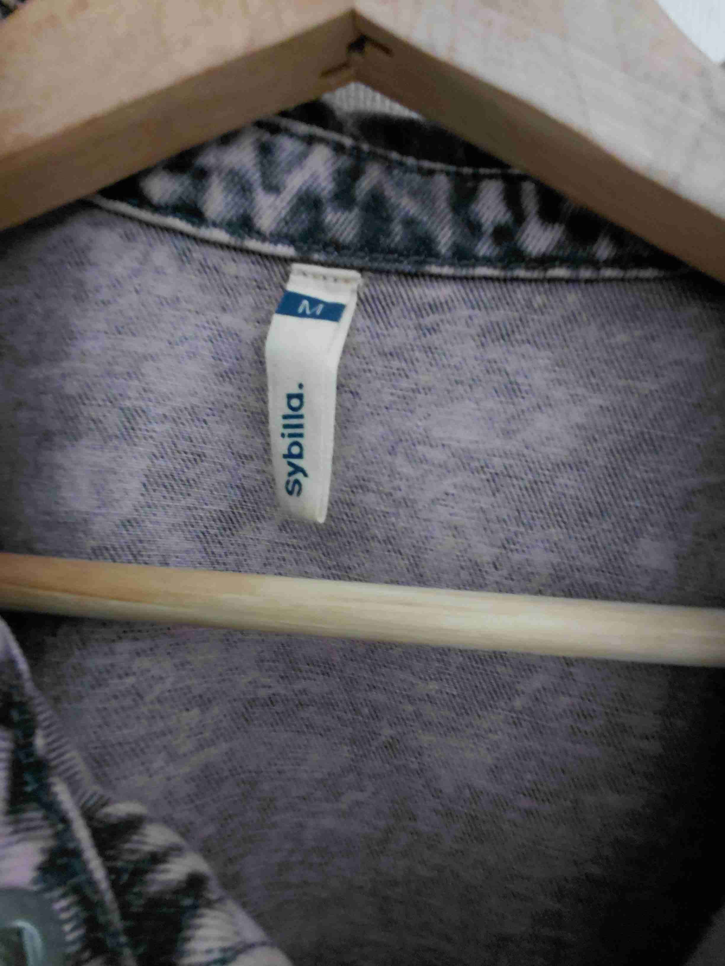 Camisa de mezclilla rosa desteñida Sybilla - 3