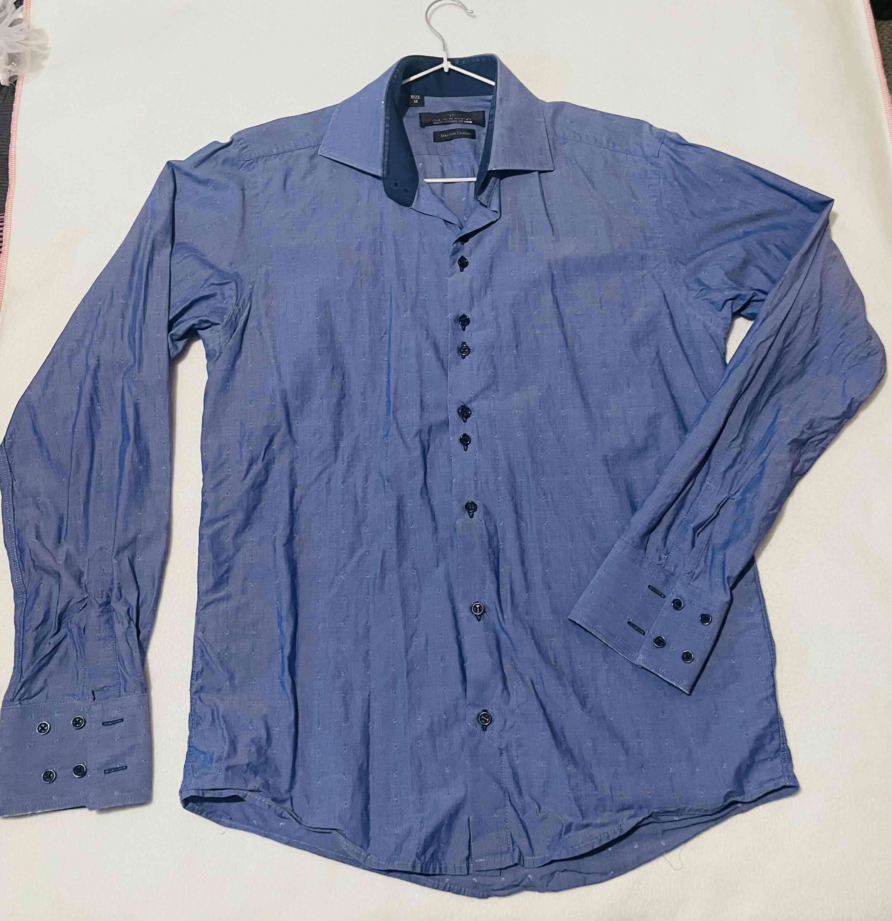 Camisa de hombre azul Talla M - miniatura 1