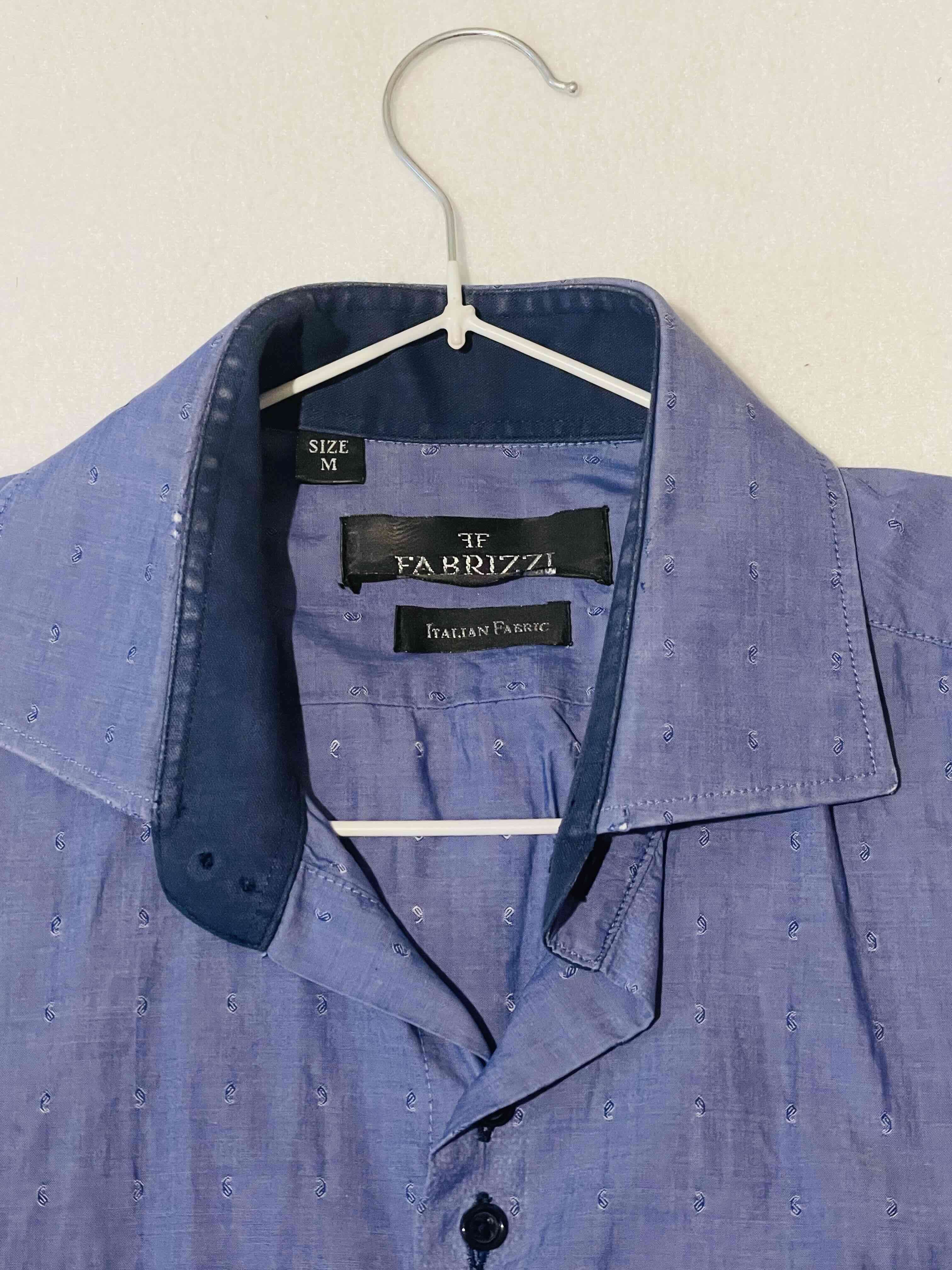 Camisa de hombre azul Talla M - miniatura 2