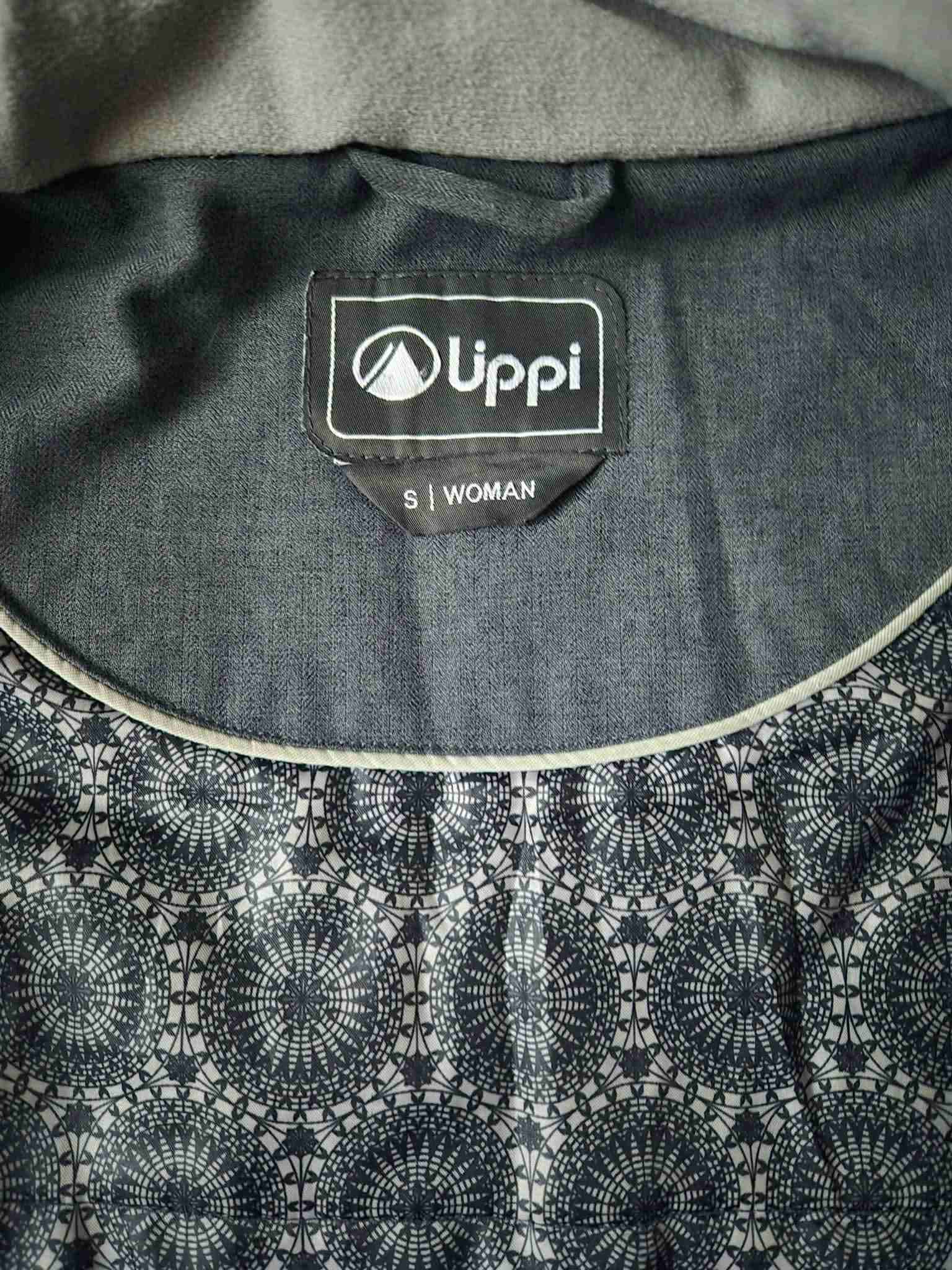 Abrigo largo gris con capucha - miniatura 3