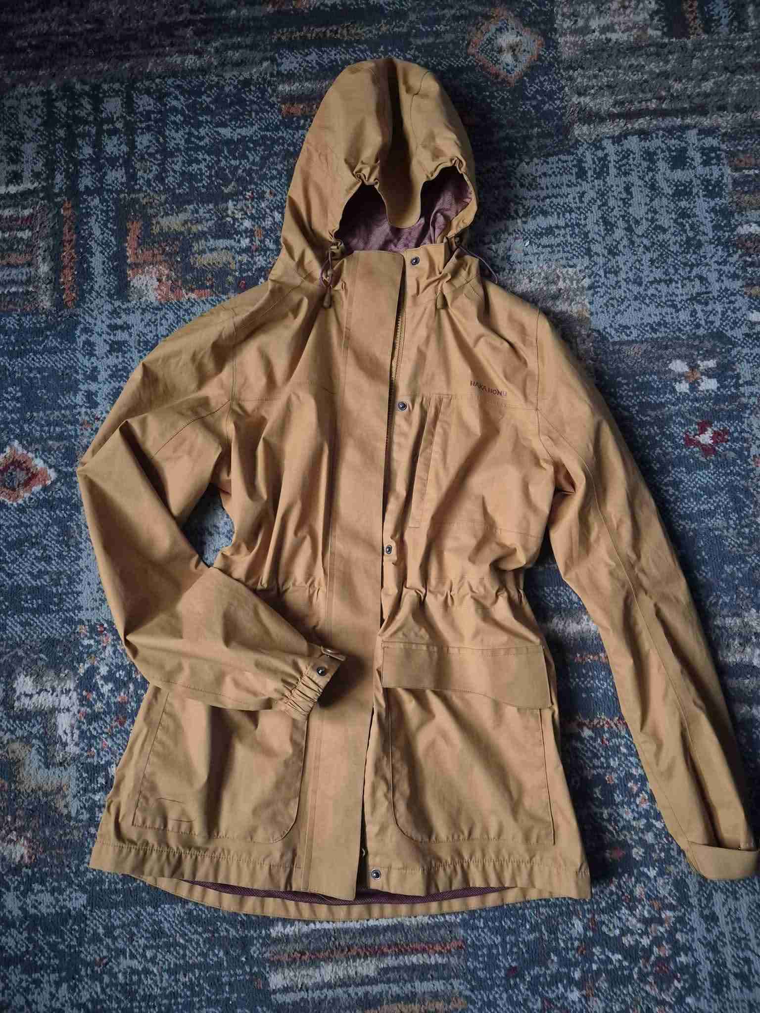 Parka amarilla impermeable - 1