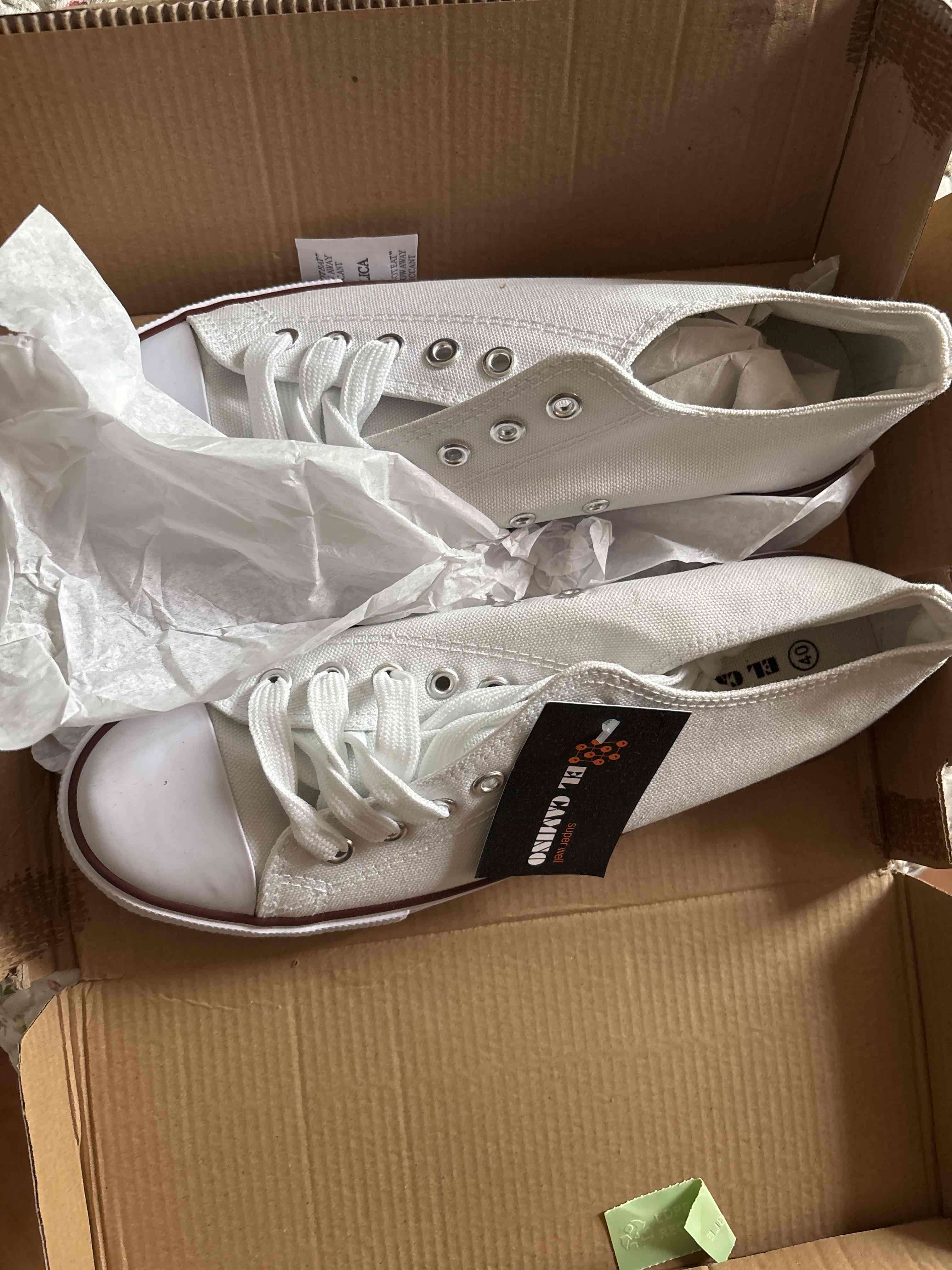 Zapatillas blancas El Camino - miniatura 1