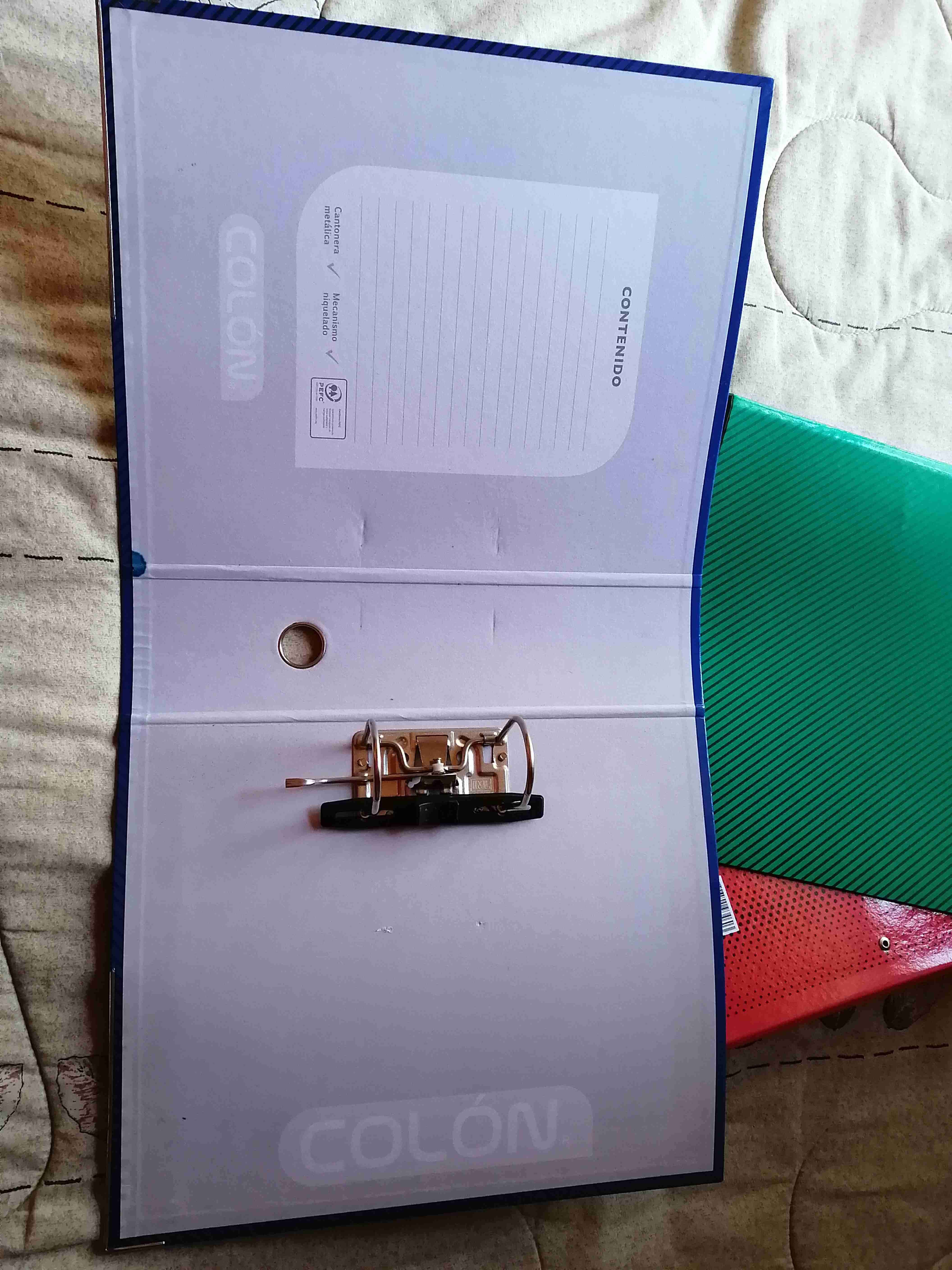 Set de archivadores colón colores - 2