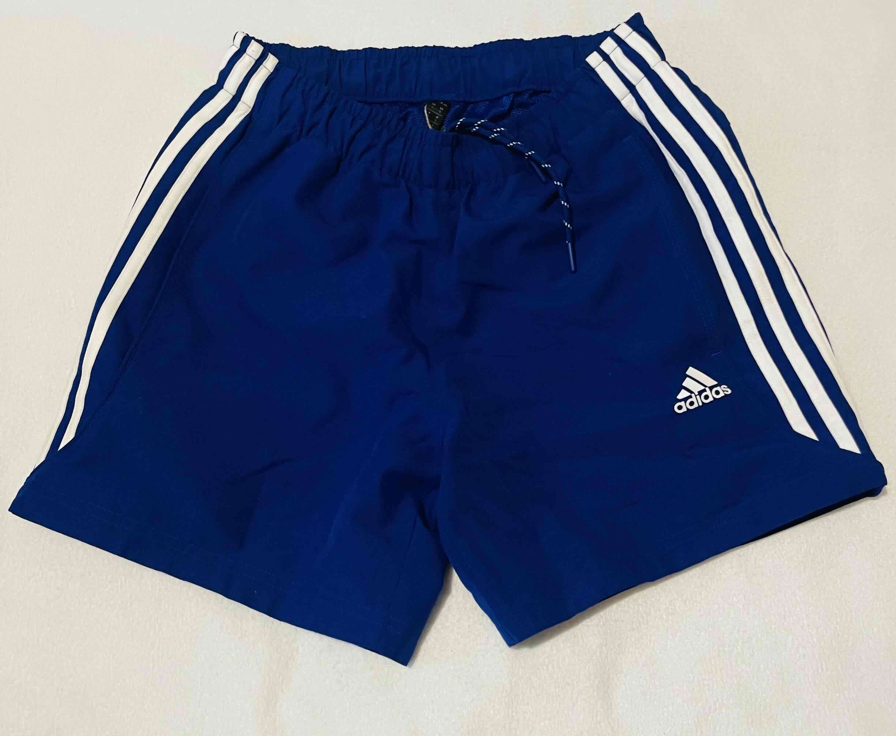 Short deportivo azul Adidas Talla S - 1