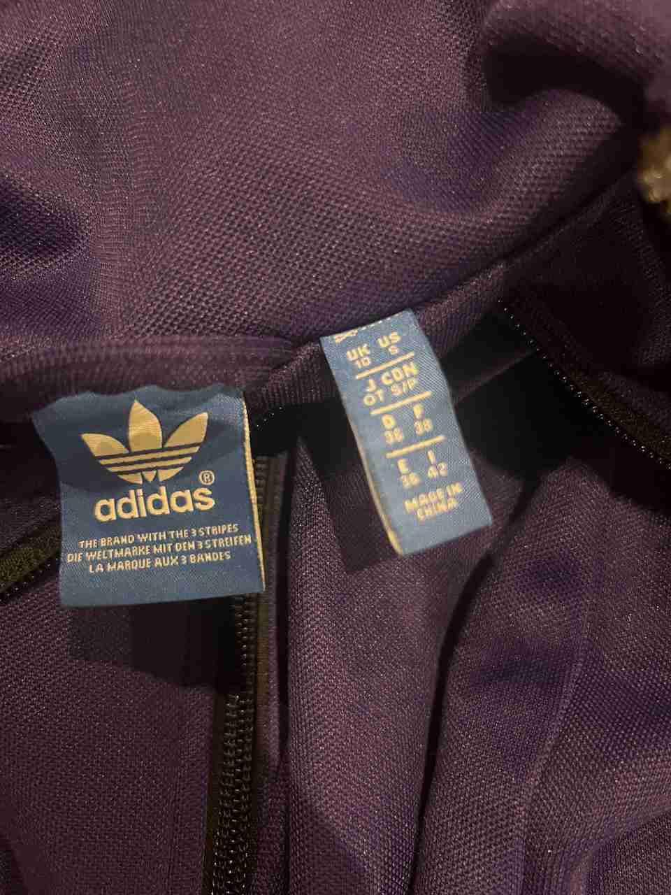 Chaqueta deportiva morada Adidas Original - 2