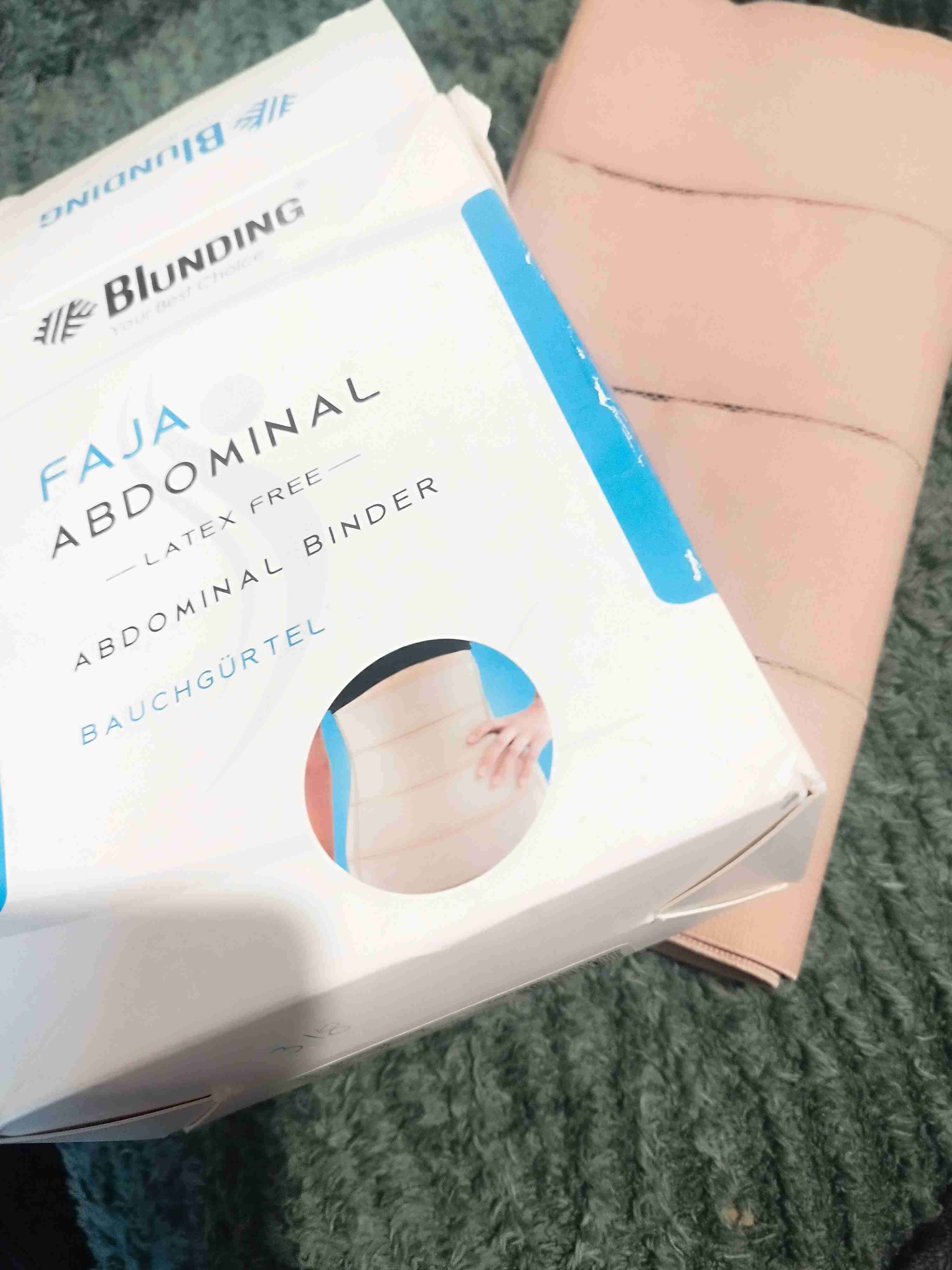 Faja abdominal Blunding talla m ajustable,comprime - miniatura 1