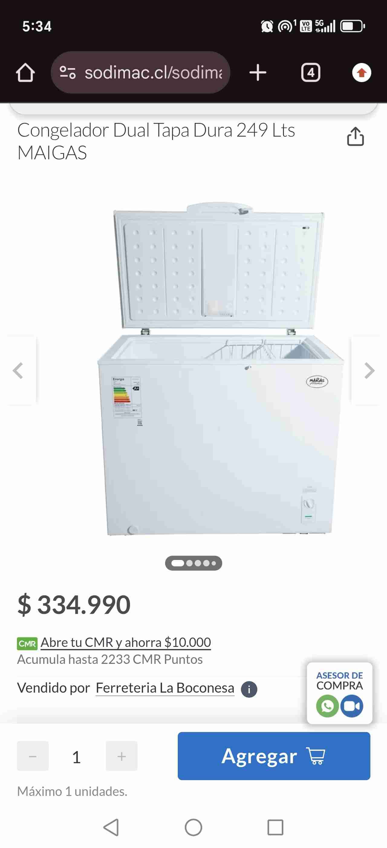 Congelador - miniatura 2