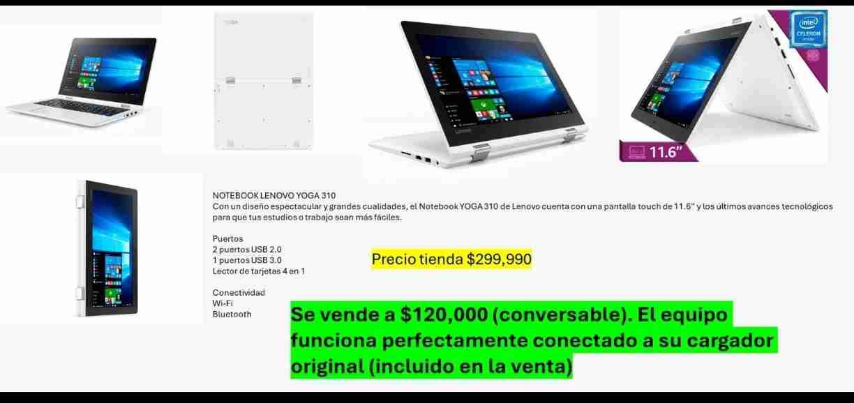 Notebook Lenovo Yoga 310