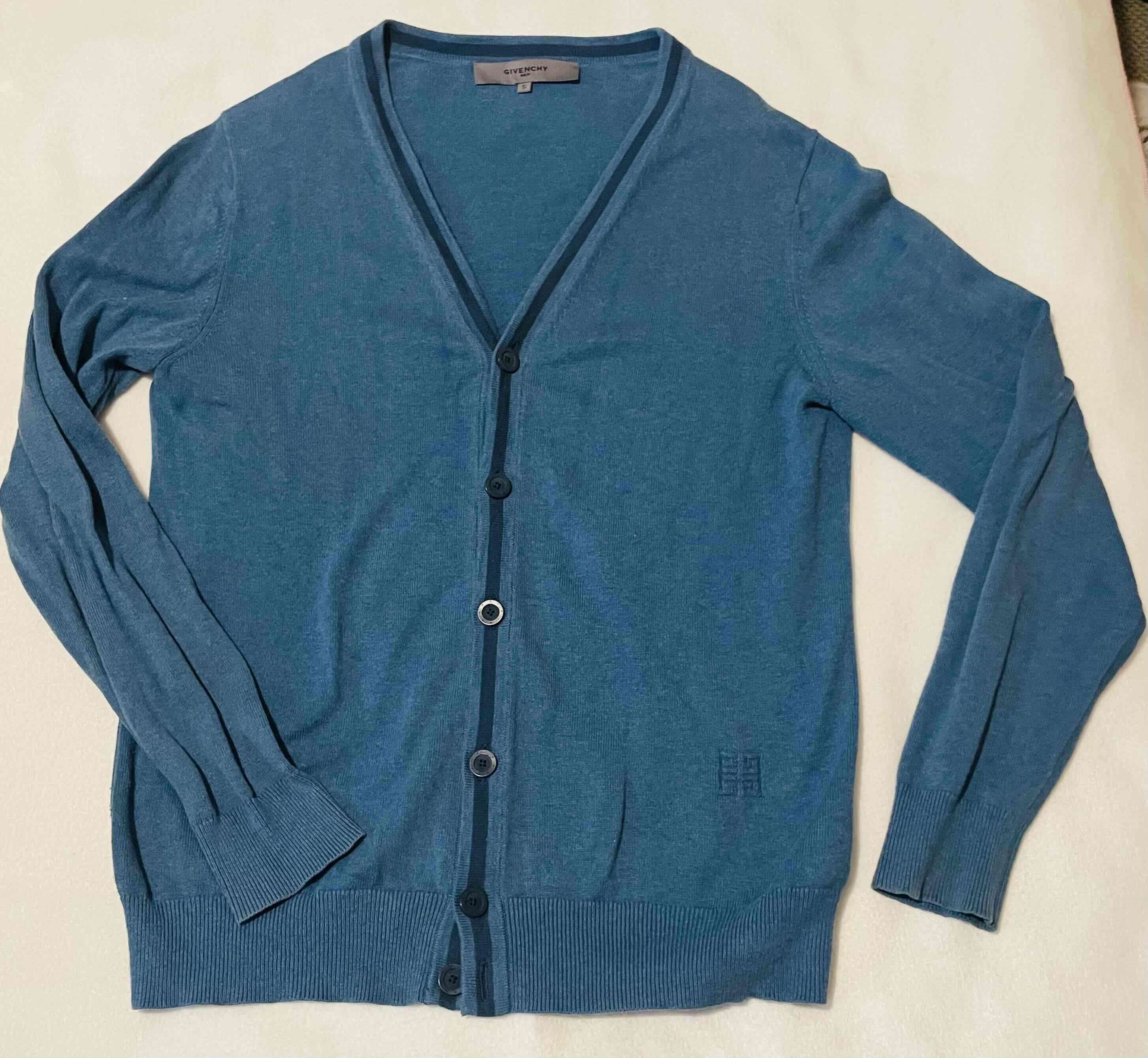 Cárdigan azul Givenchy Talla S - miniatura 1