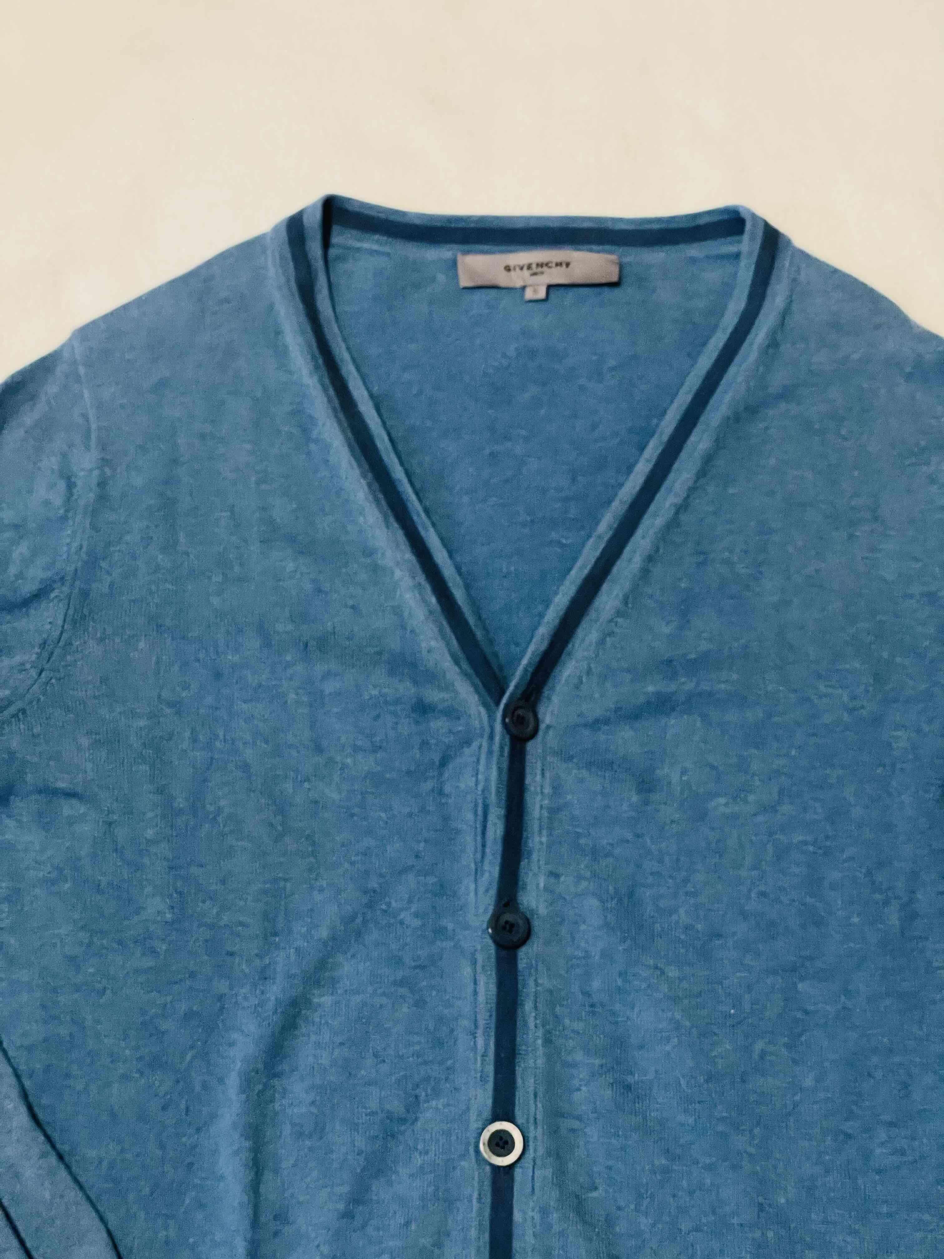 Cárdigan azul Givenchy Talla S - miniatura 2