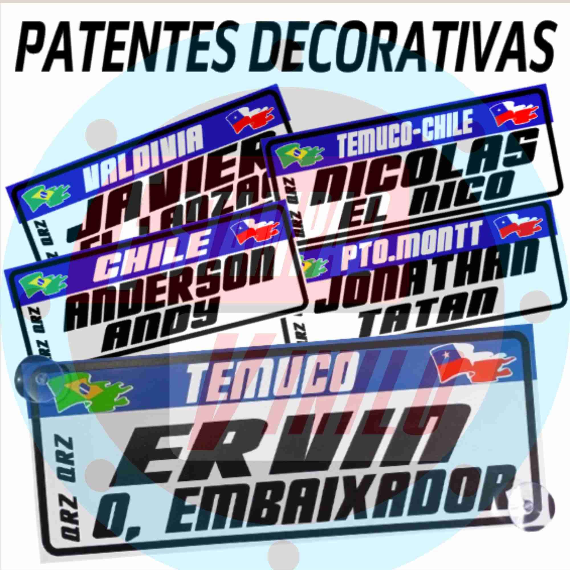 Patentes decorativas