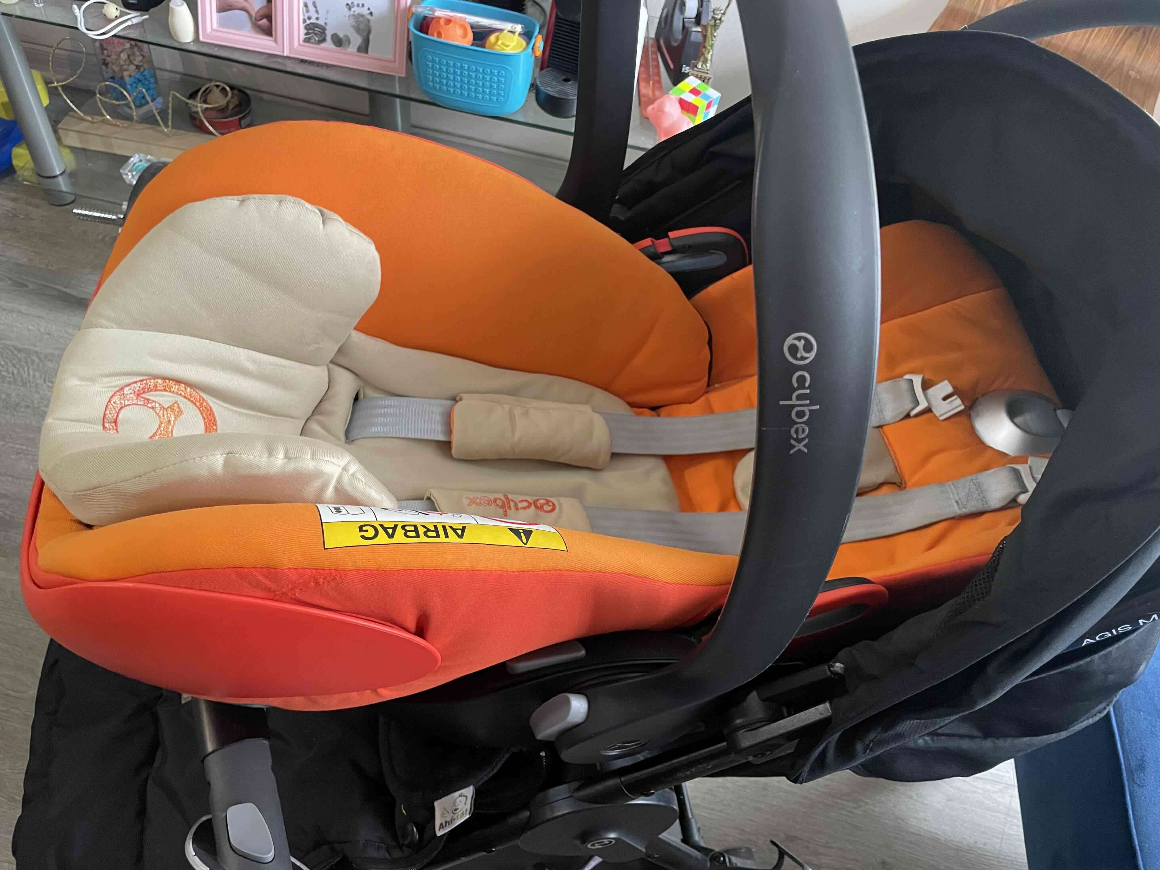 Coche para bebé Cybex + huevito reclinable - miniatura 4