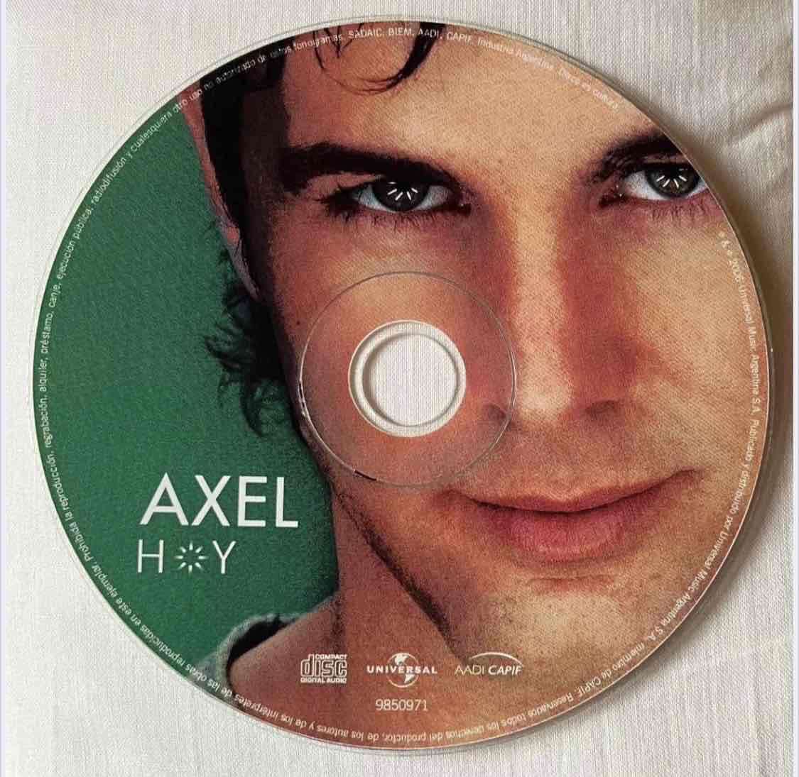 CD Axel Hoy original sin carátula