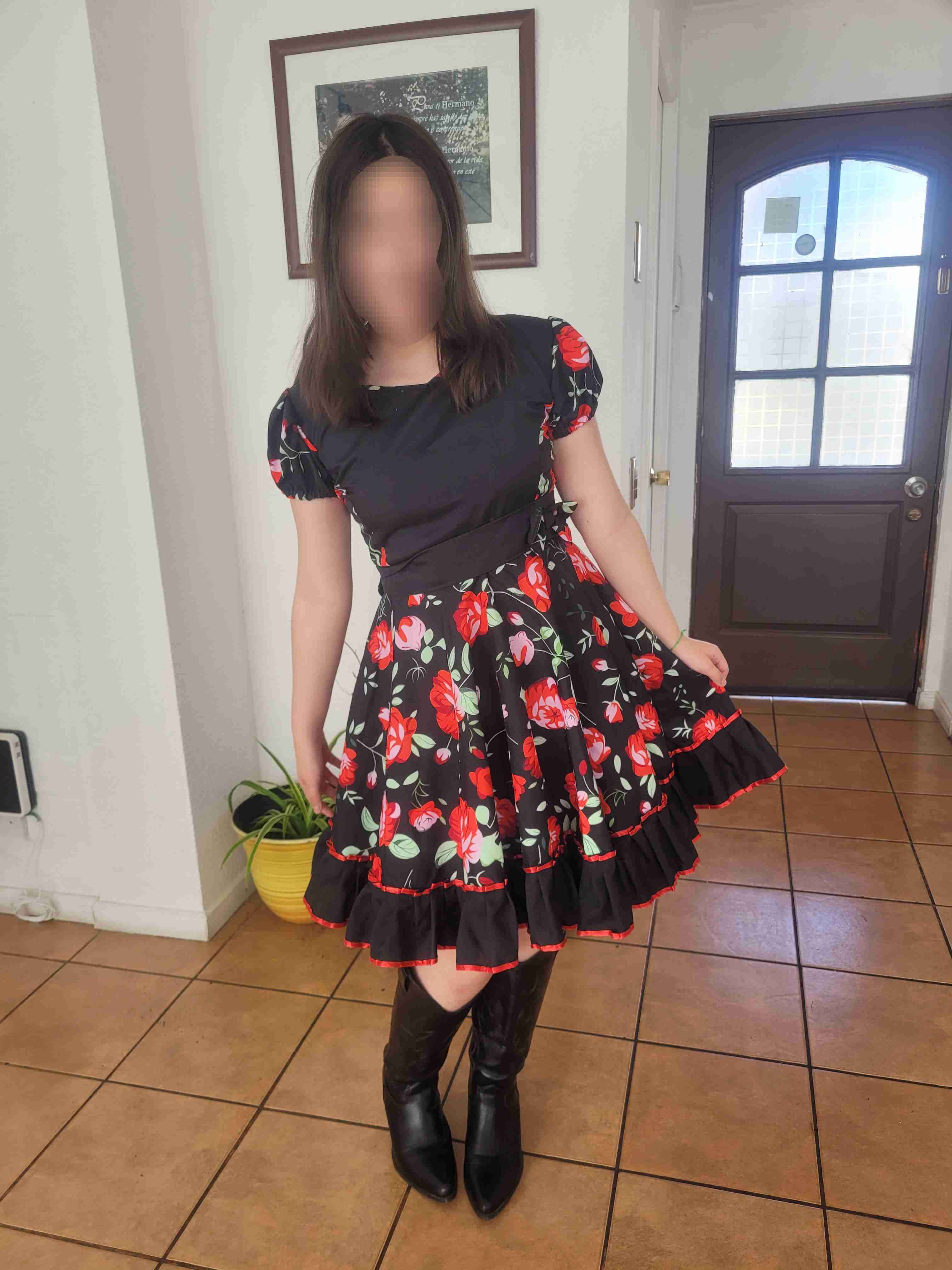 Vestido Cueca talla 12