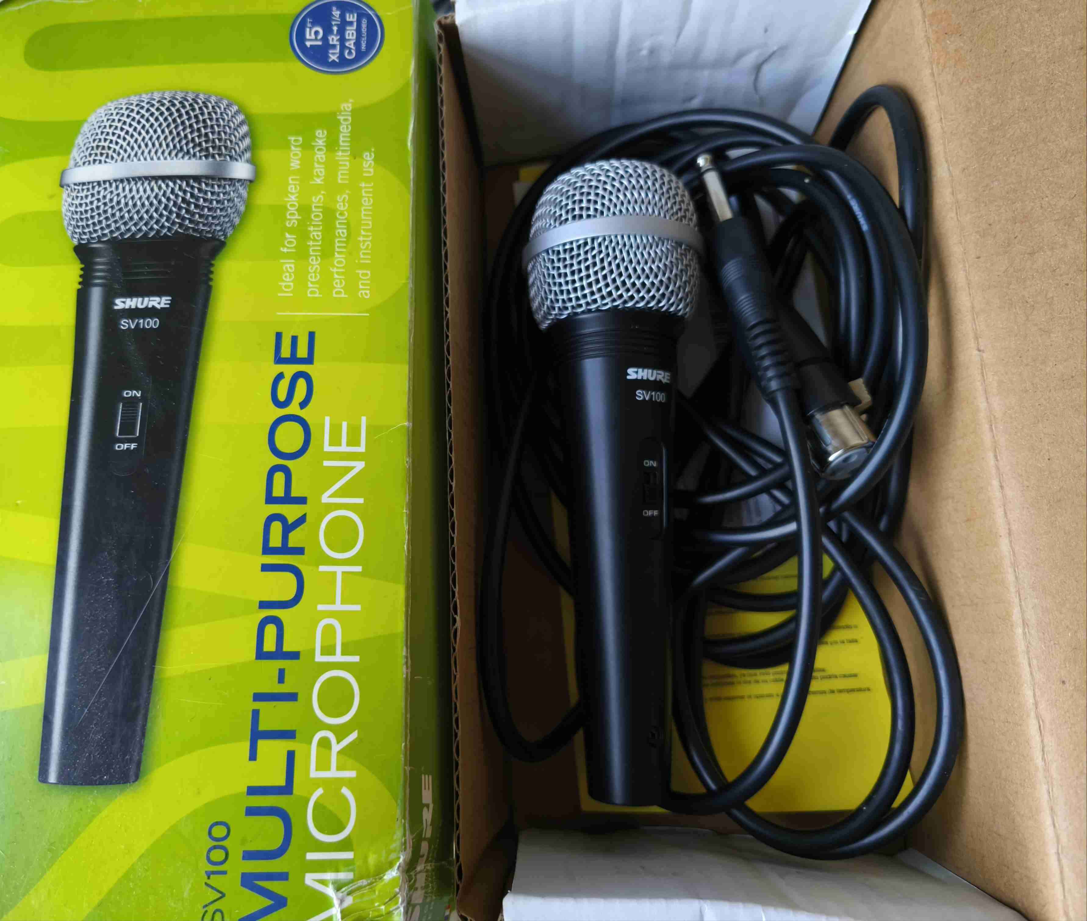 Micrófono multipropósito Shure SV100