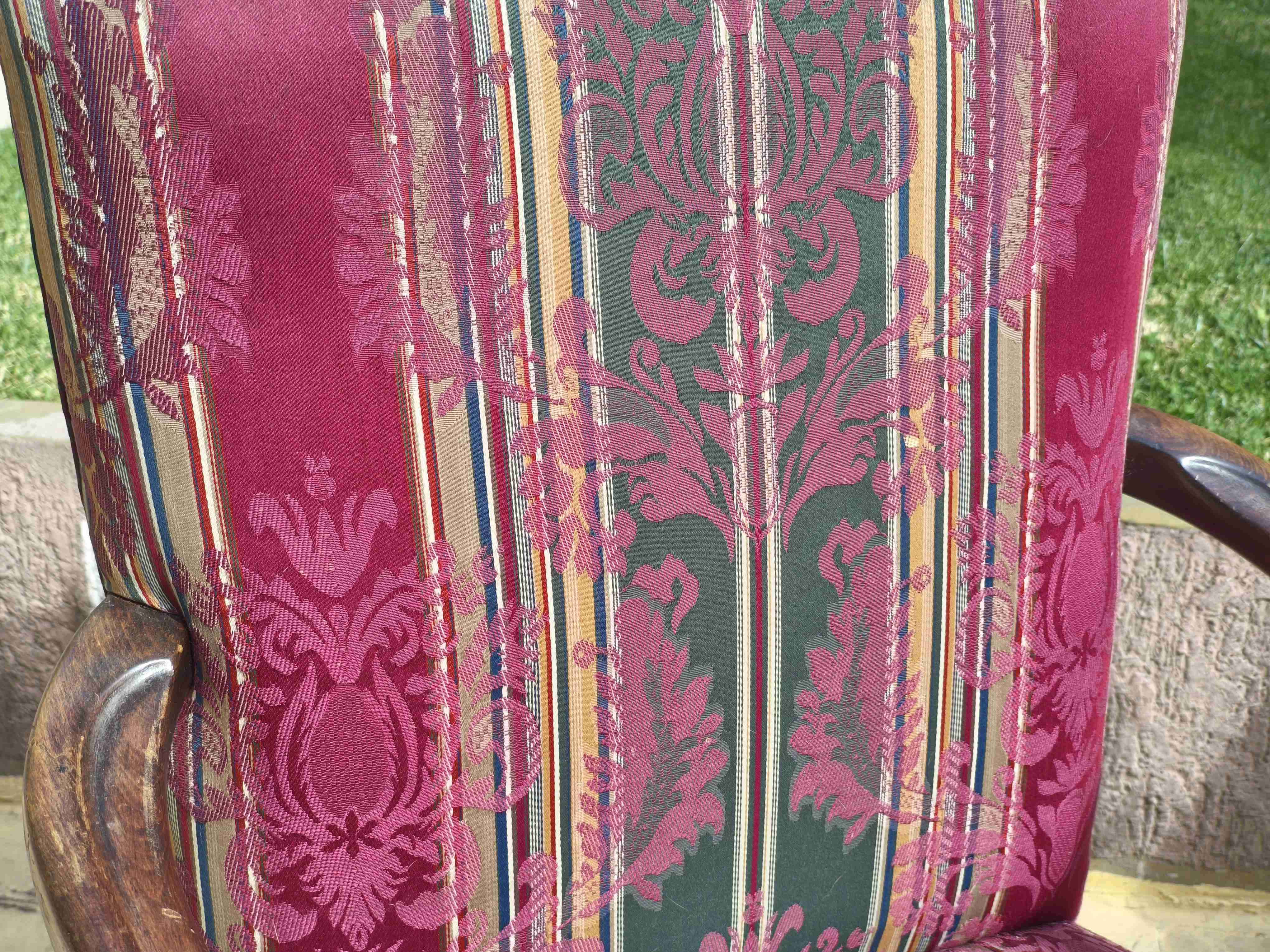 Conjunto de sillas y banco vintage - miniatura 5