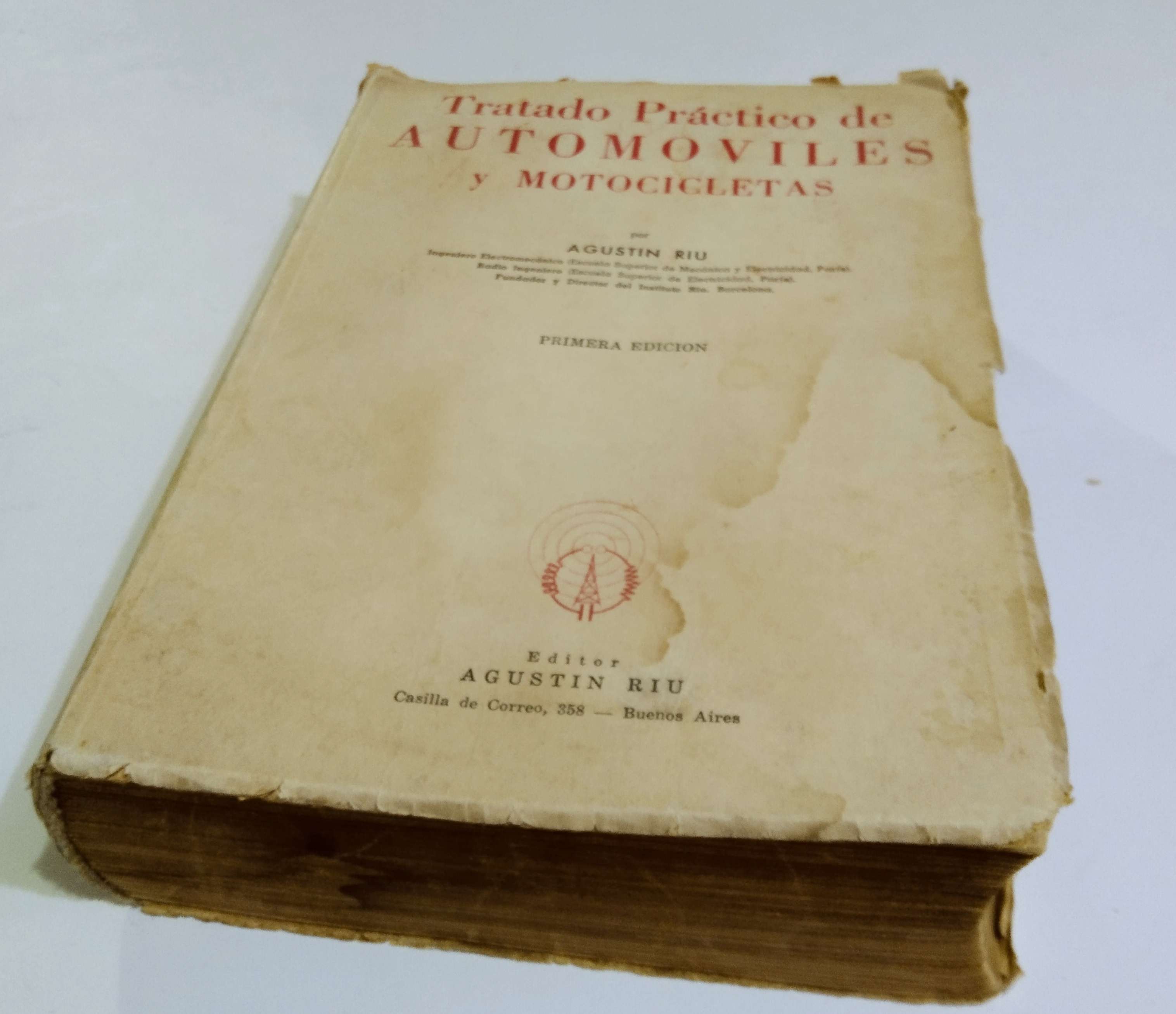 TRATADO PRACTICO DE AUTOMOVILES Y MOTOCICLETAS - miniatura 1