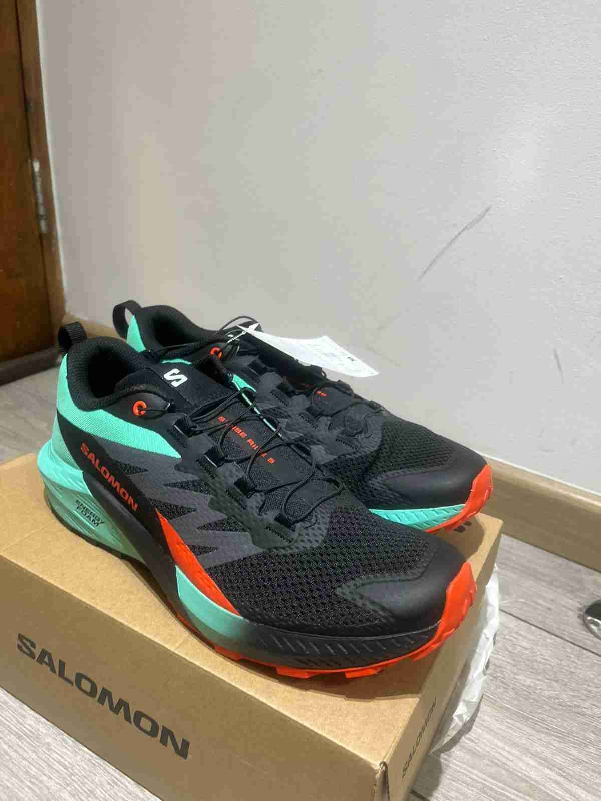 Zapatillas deportivas Salomon verde - miniatura 2