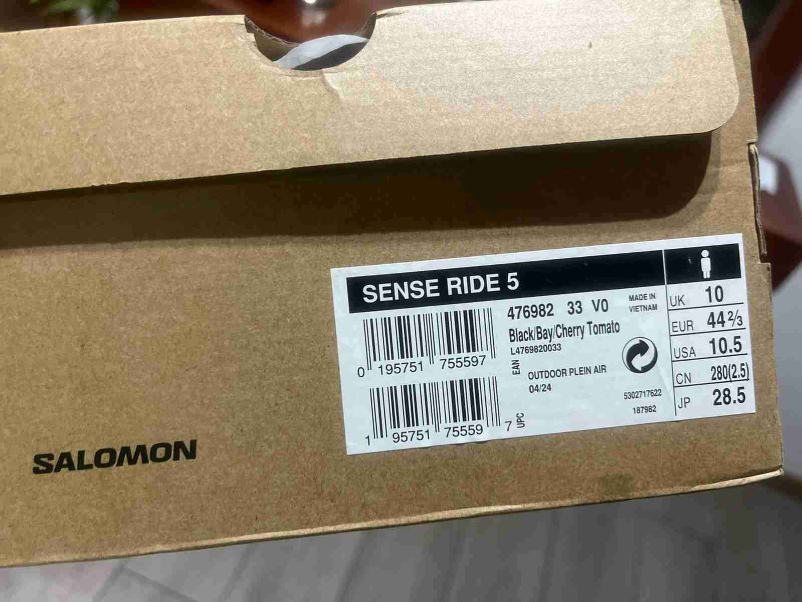 Zapatillas deportivas Salomon verde - miniatura 3