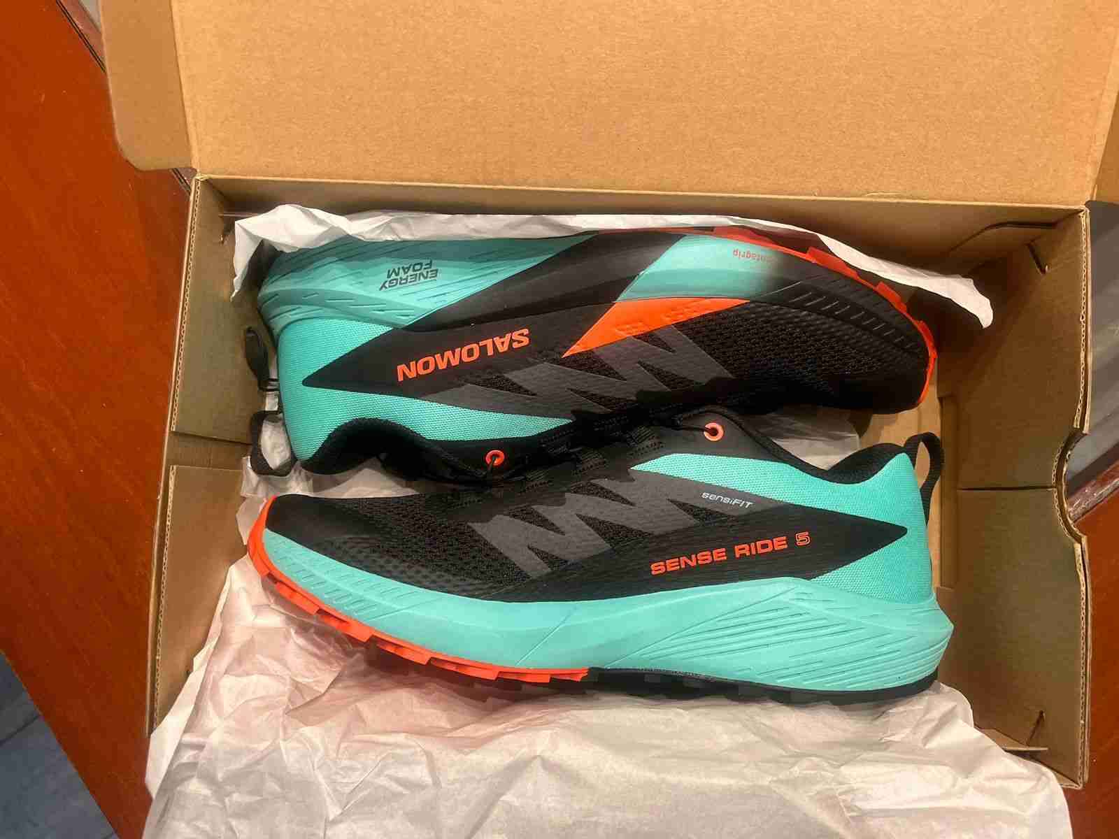 Zapatillas deportivas Salomon verde - miniatura 4