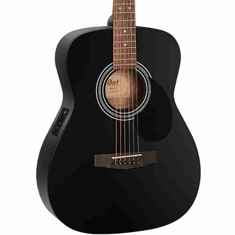 Guitarra Electro-acústica negra - miniatura 2