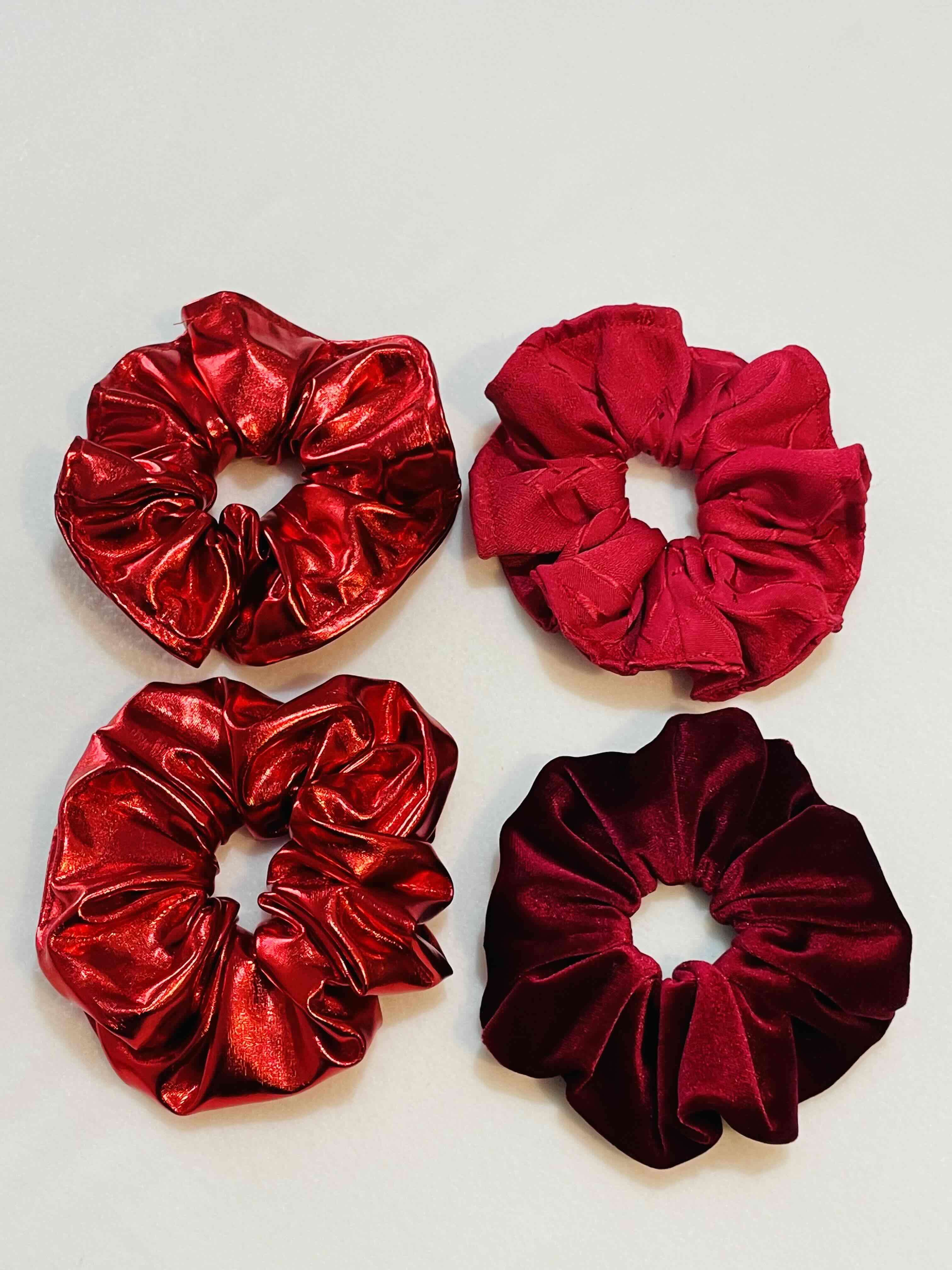 Scrunchies variedades colores y diseños - miniatura 2