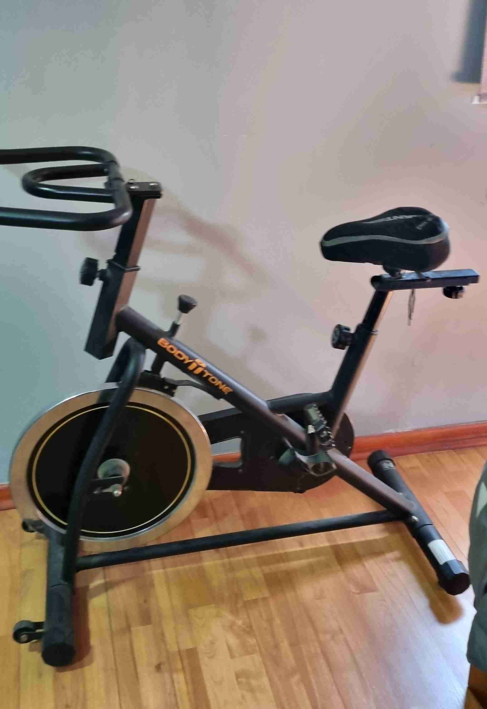 Bicicleta estática Bodytone negra - miniatura 1