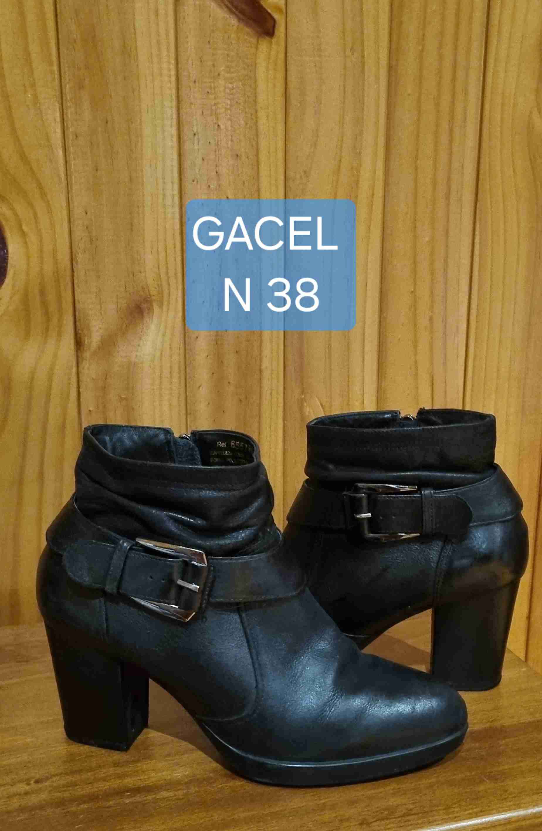 Botines de cuero marrón - miniatura 2