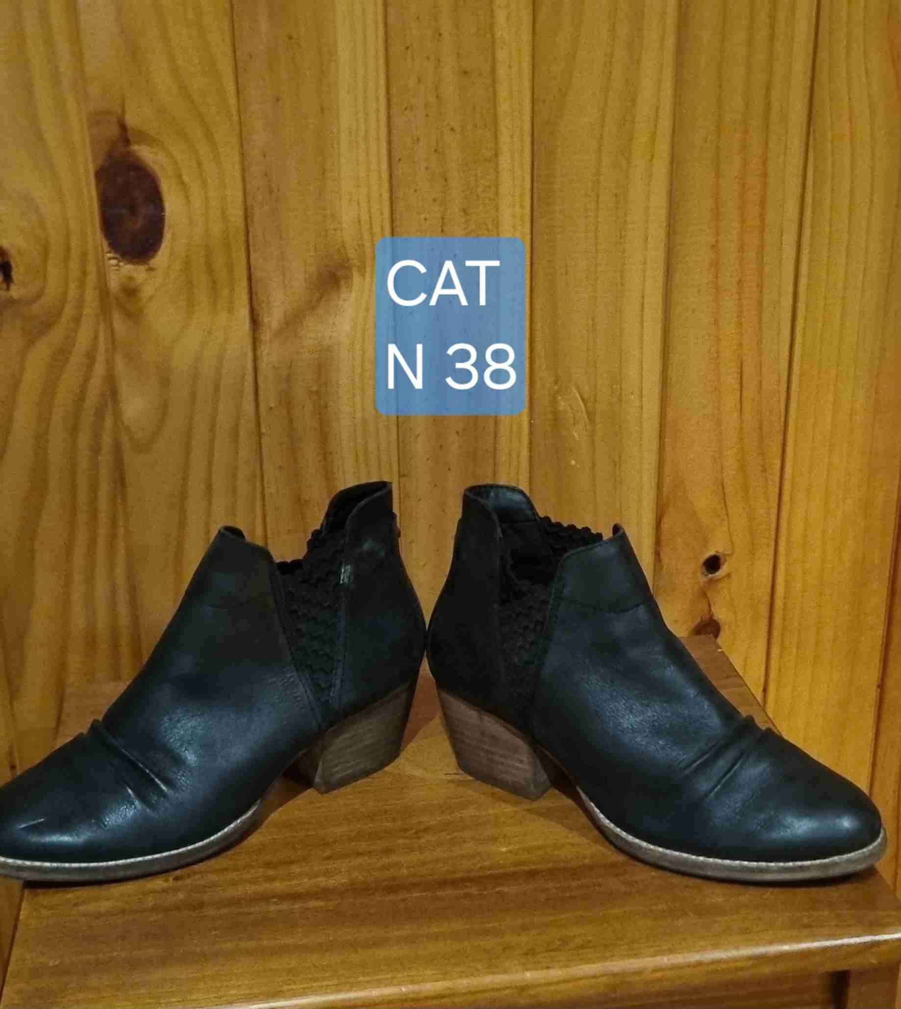 Botines de cuero marrón - miniatura 4