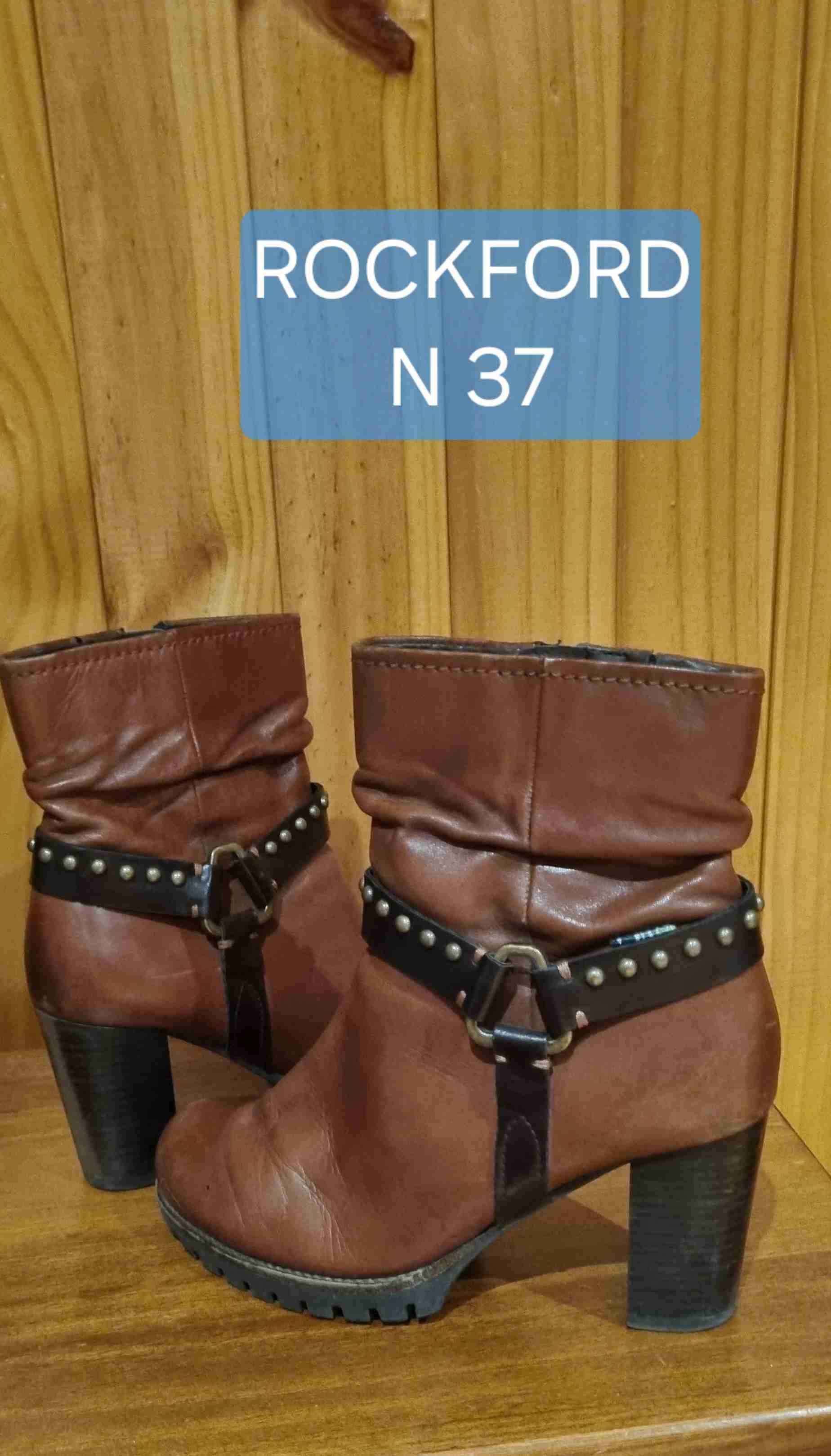 Botines de cuero marrón - miniatura 5