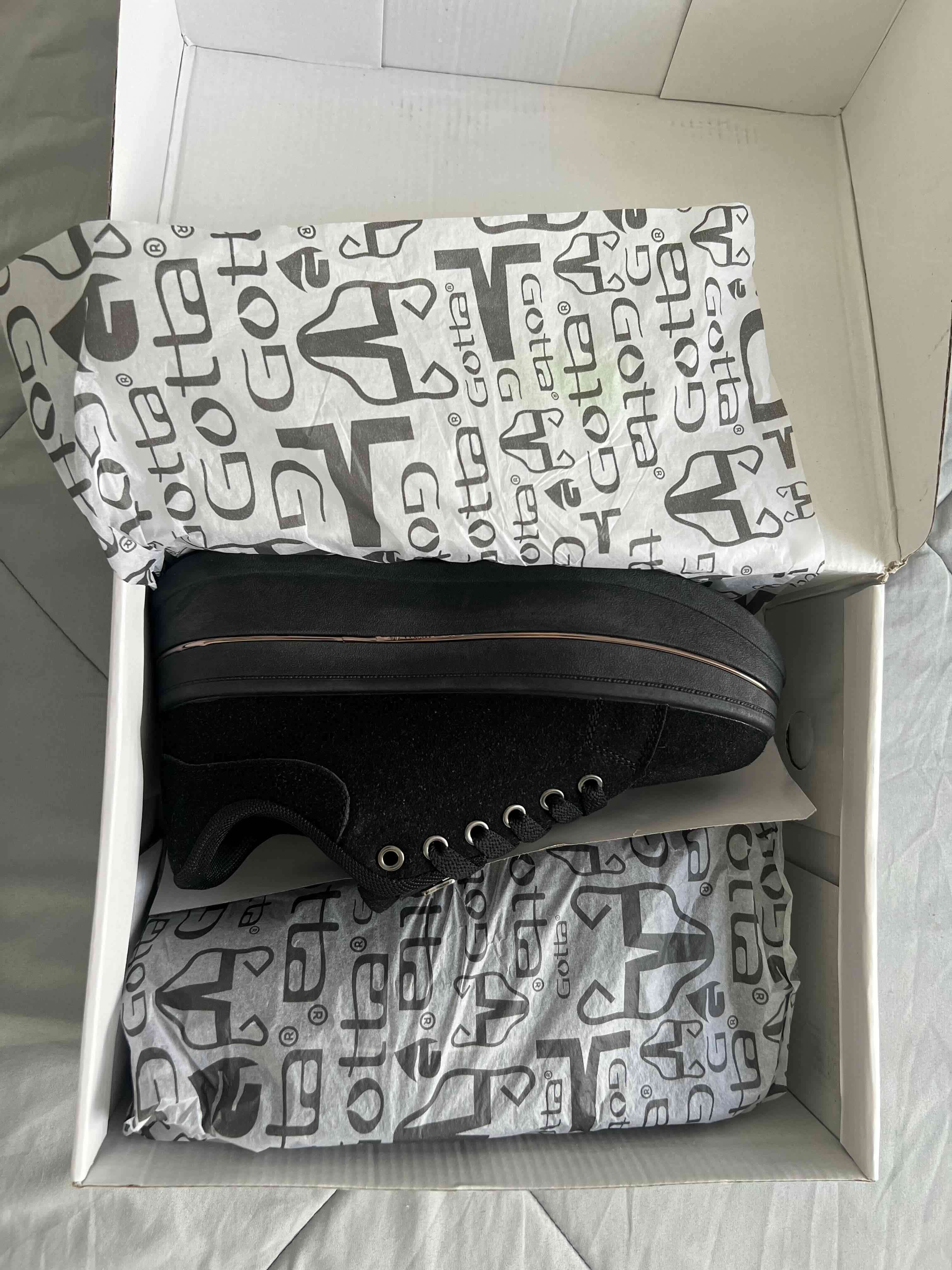 Zapatilla negra de plataforma - miniatura 5