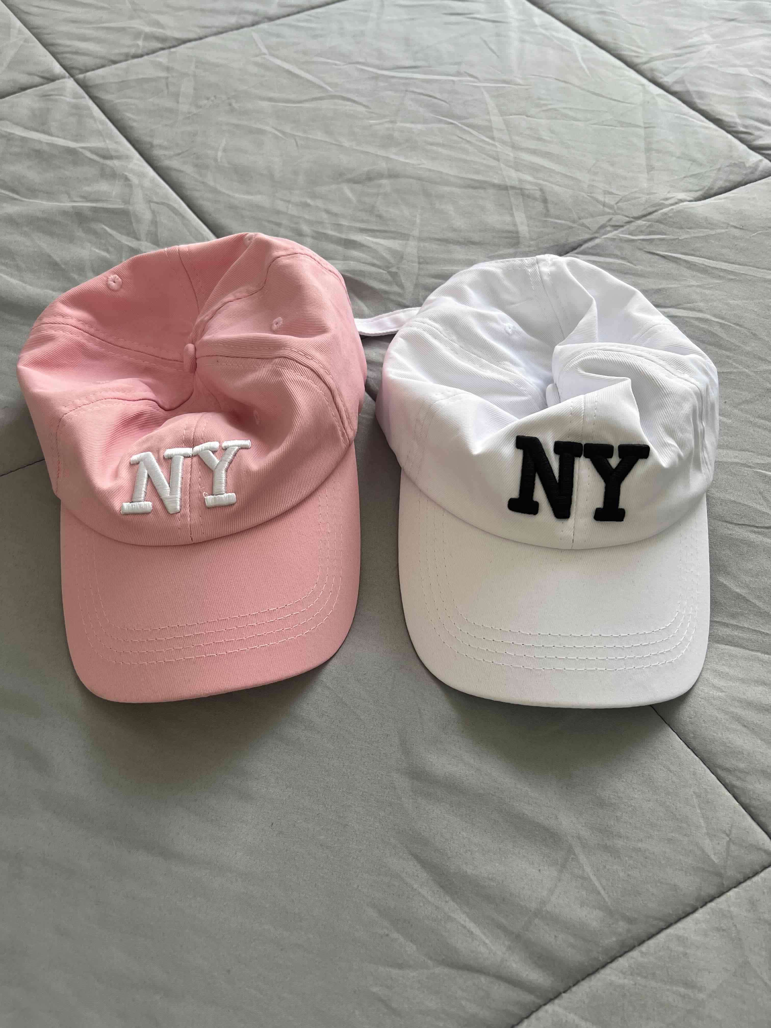 Gorros rosa y blanco unisex - miniatura 2