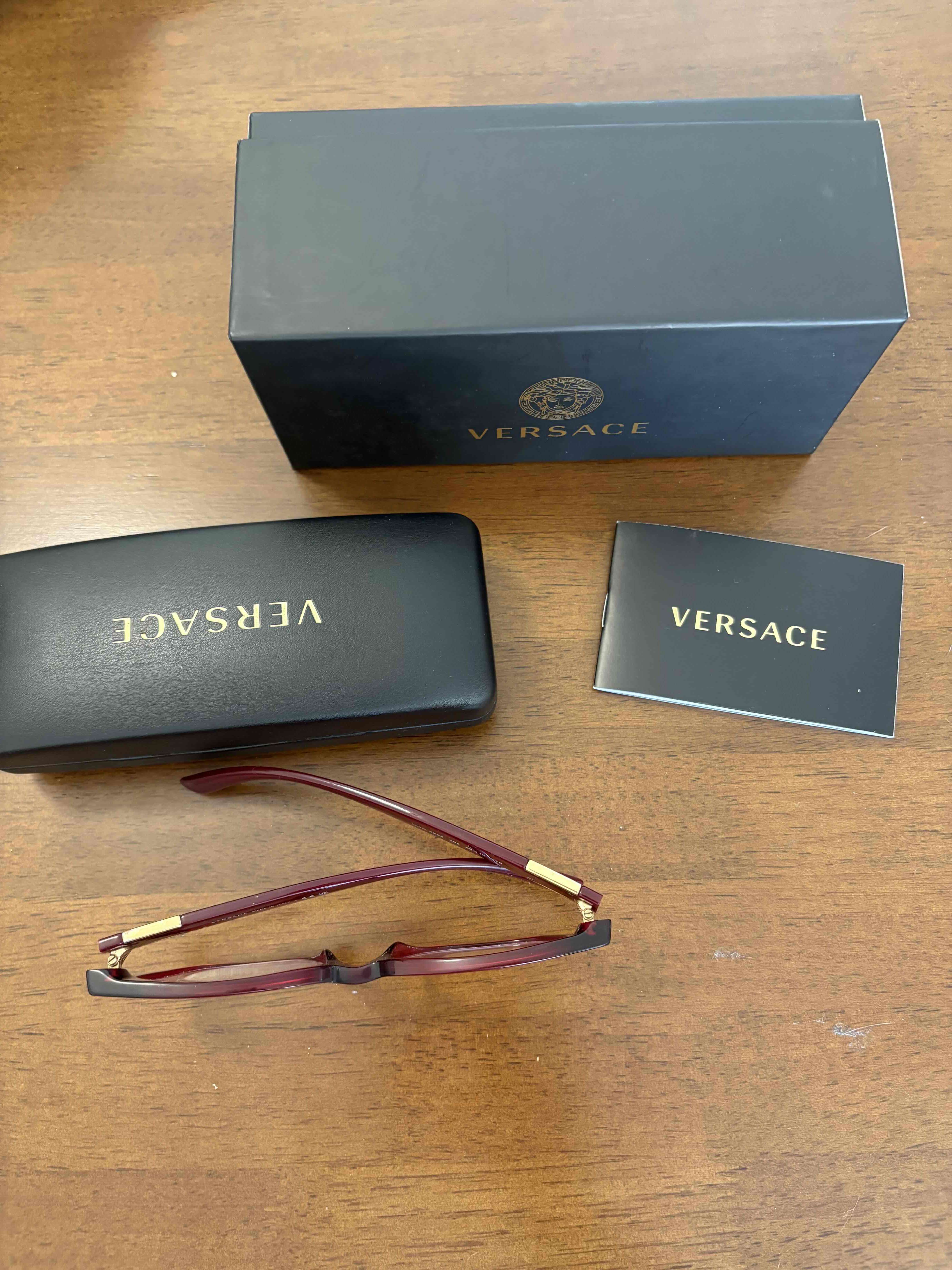 Marco color rojo Versace rojos - miniatura 2