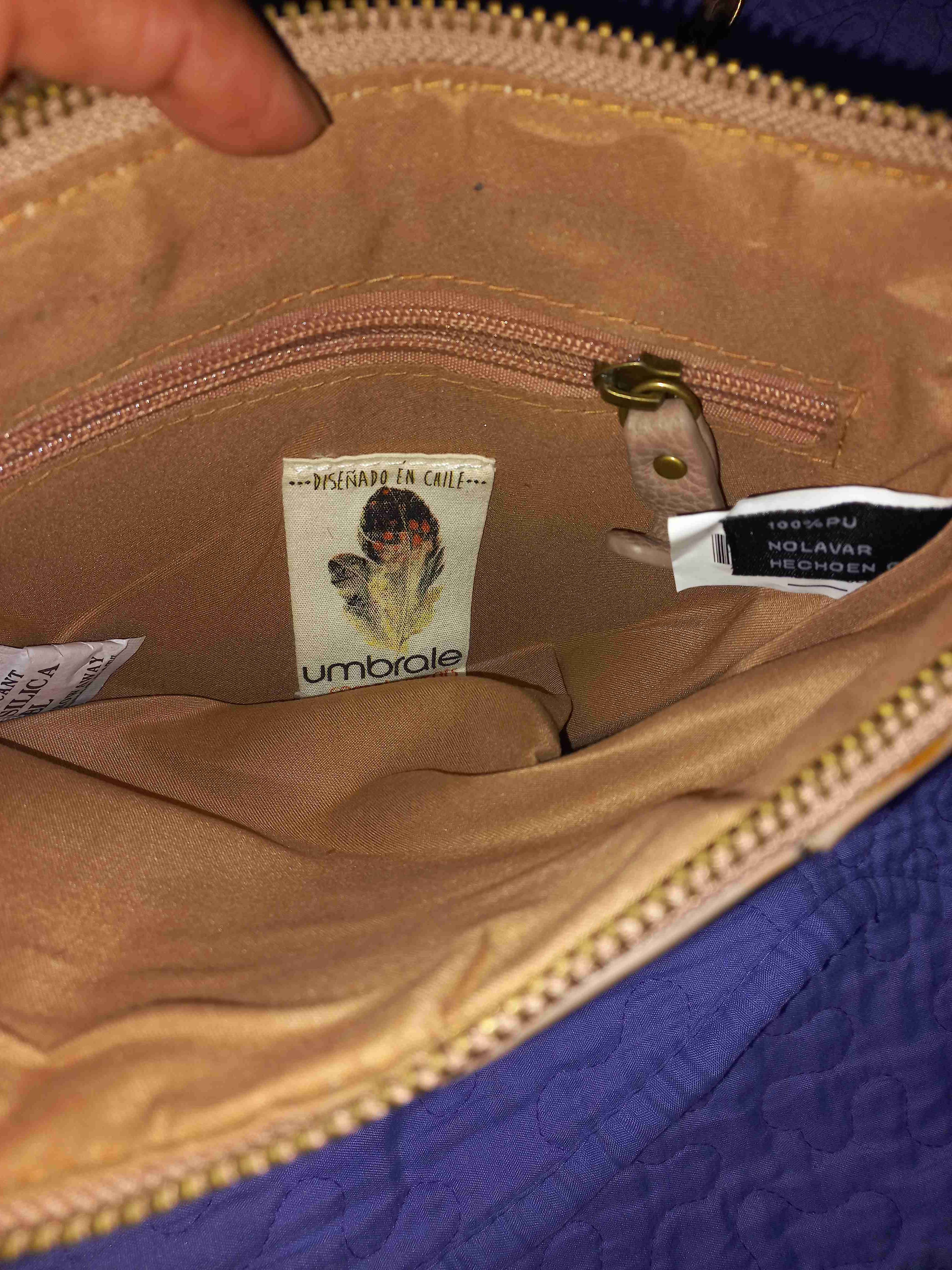 Cartera Umbrale beige con cadena - miniatura 5