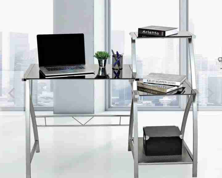 Escritorio moderno de vidrio - 1
