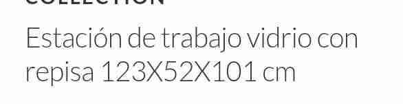 Escritorio moderno de vidrio - 4