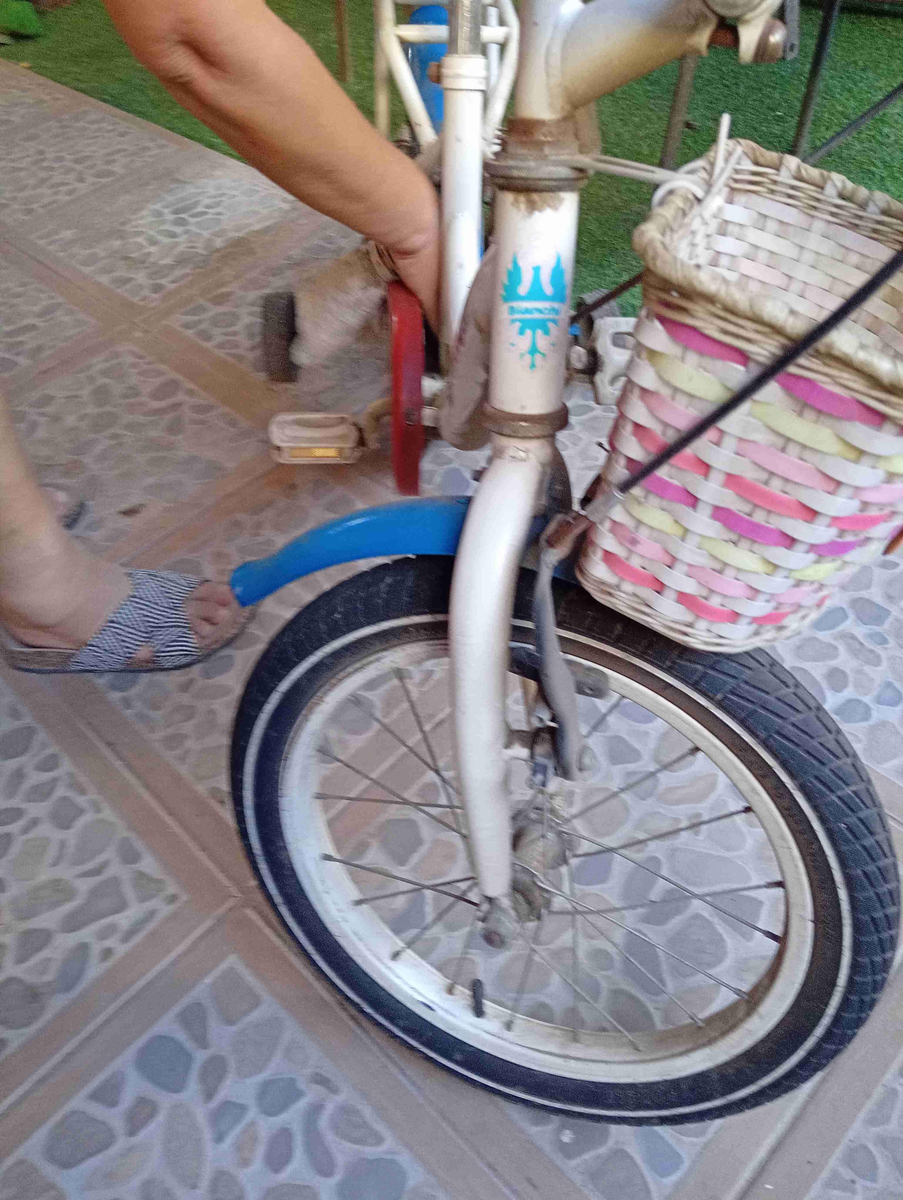 Bicicleta infantil Bianchi blanca - miniatura 2