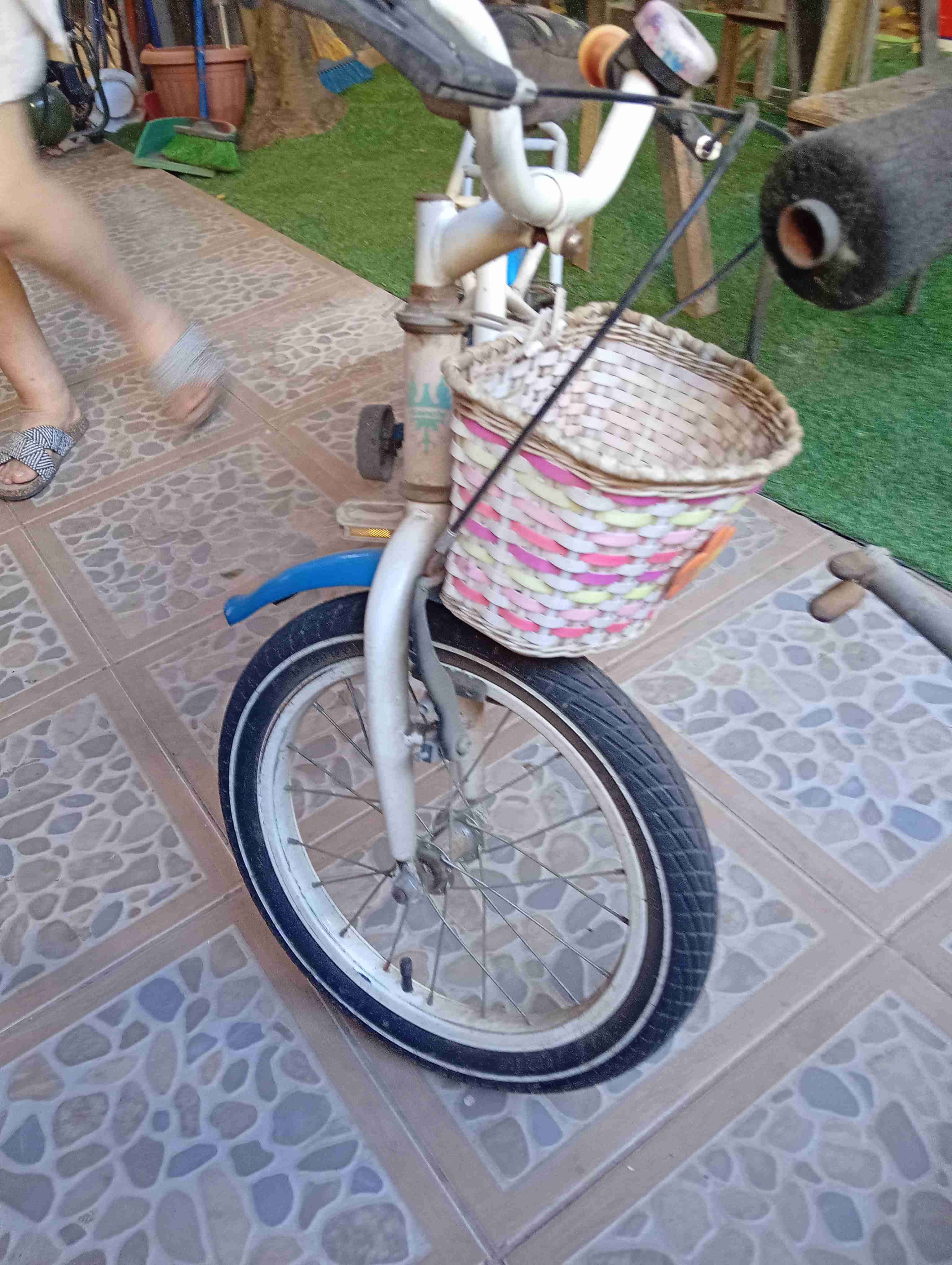 Bicicleta infantil Bianchi blanca - miniatura 3