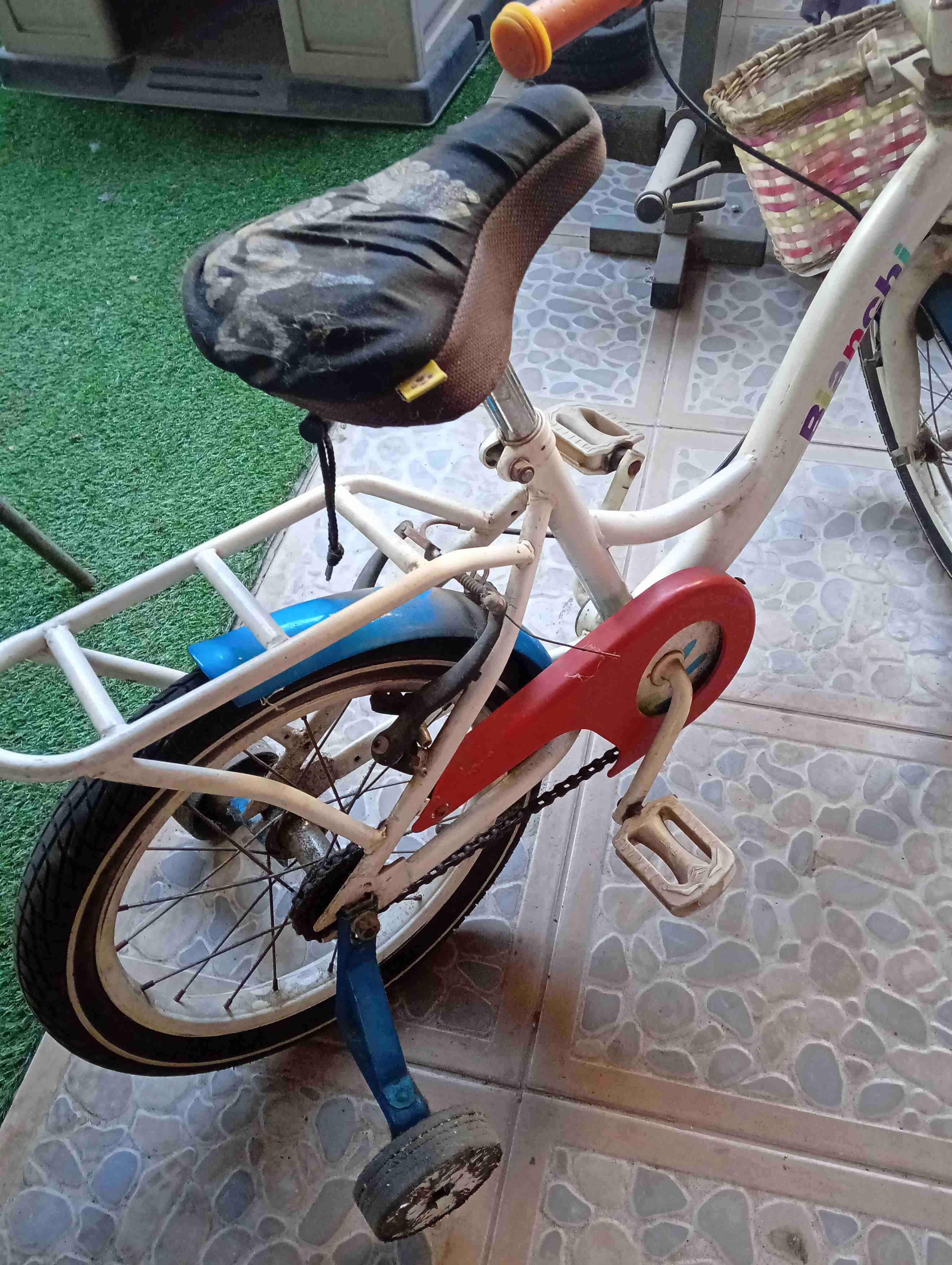 Bicicleta infantil Bianchi blanca - miniatura 6