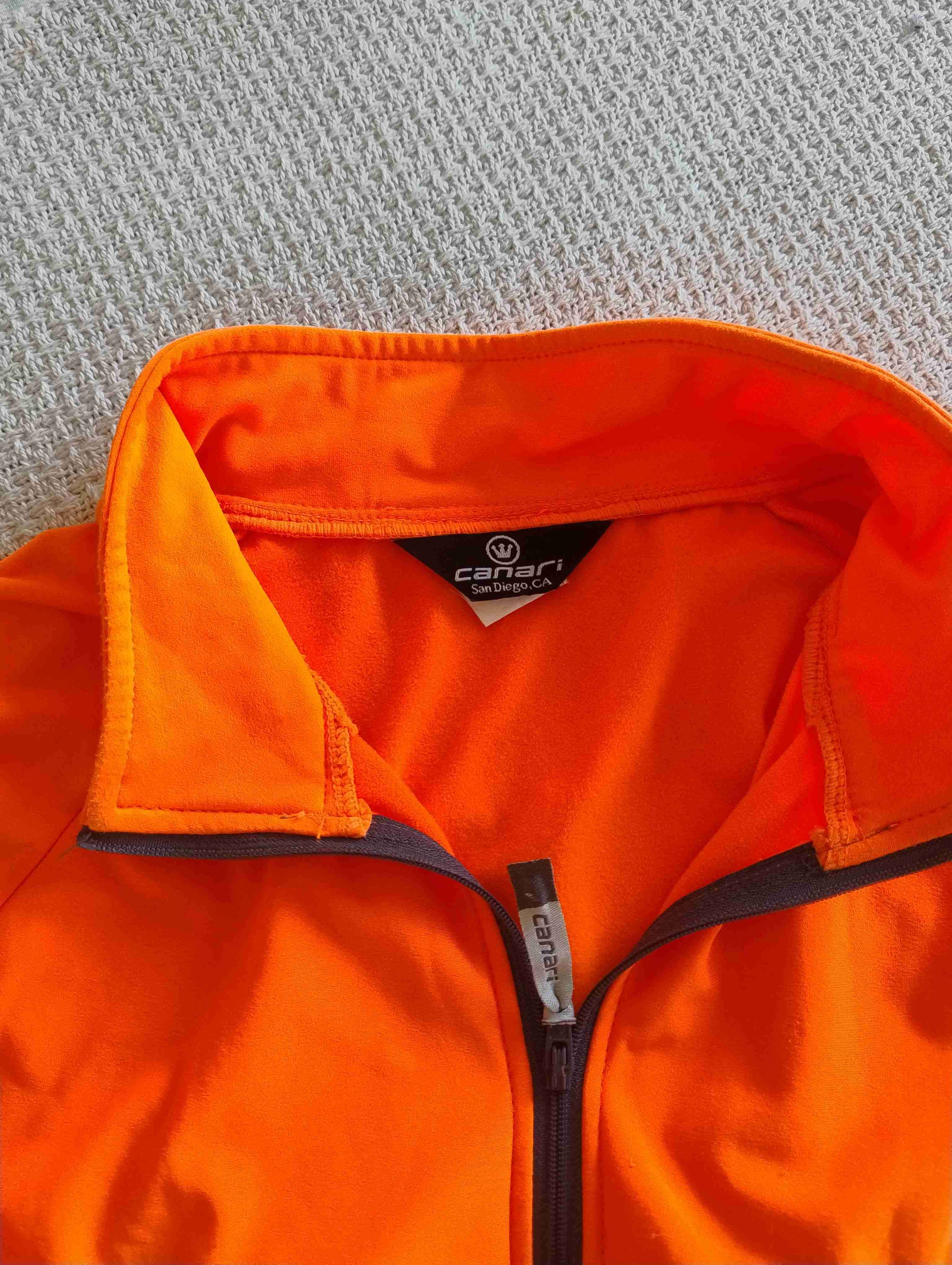 Chaqueta deportiva naranja- amarilla - miniatura 3