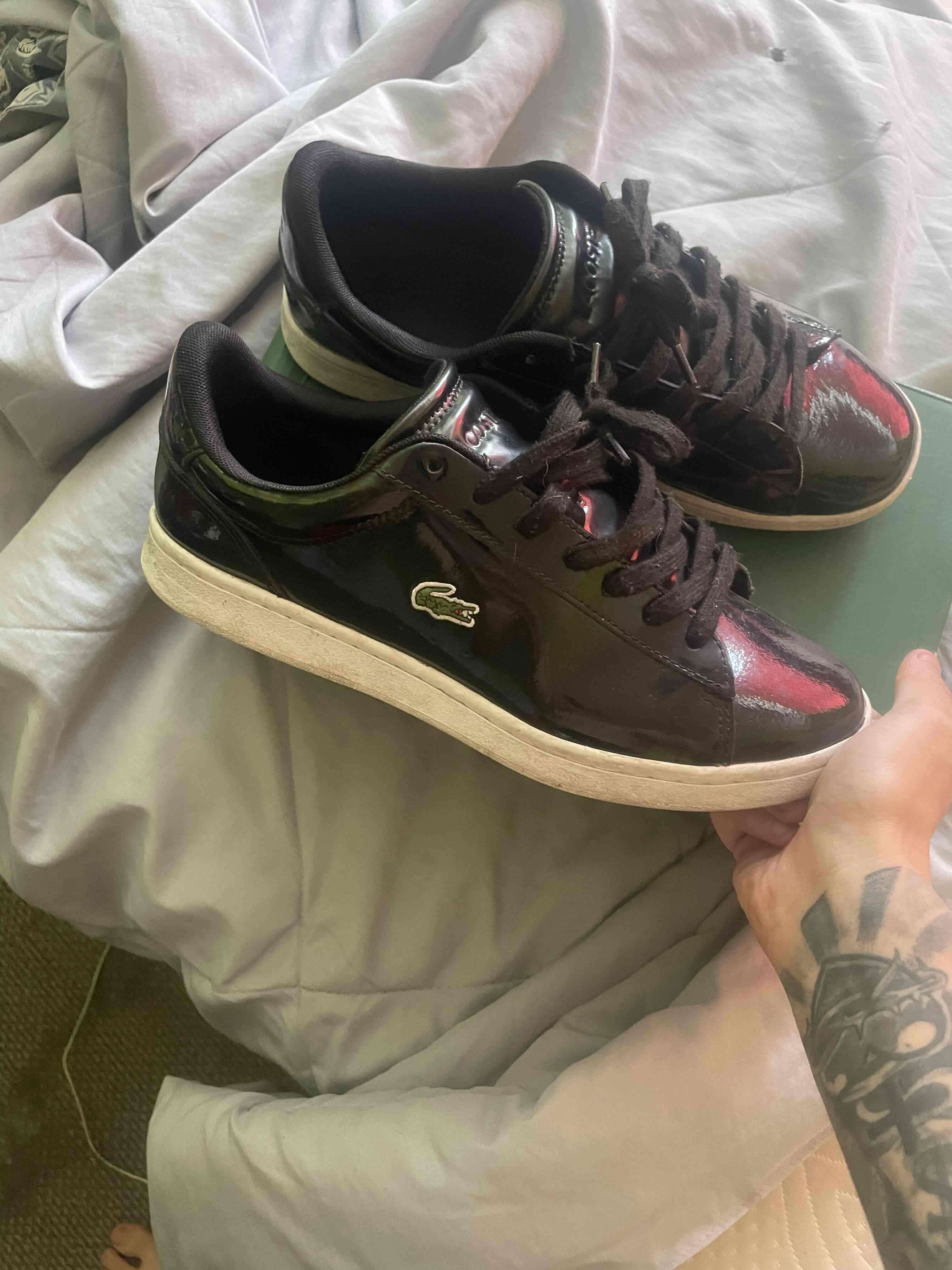 Zapatillas Lacoste charol - 3