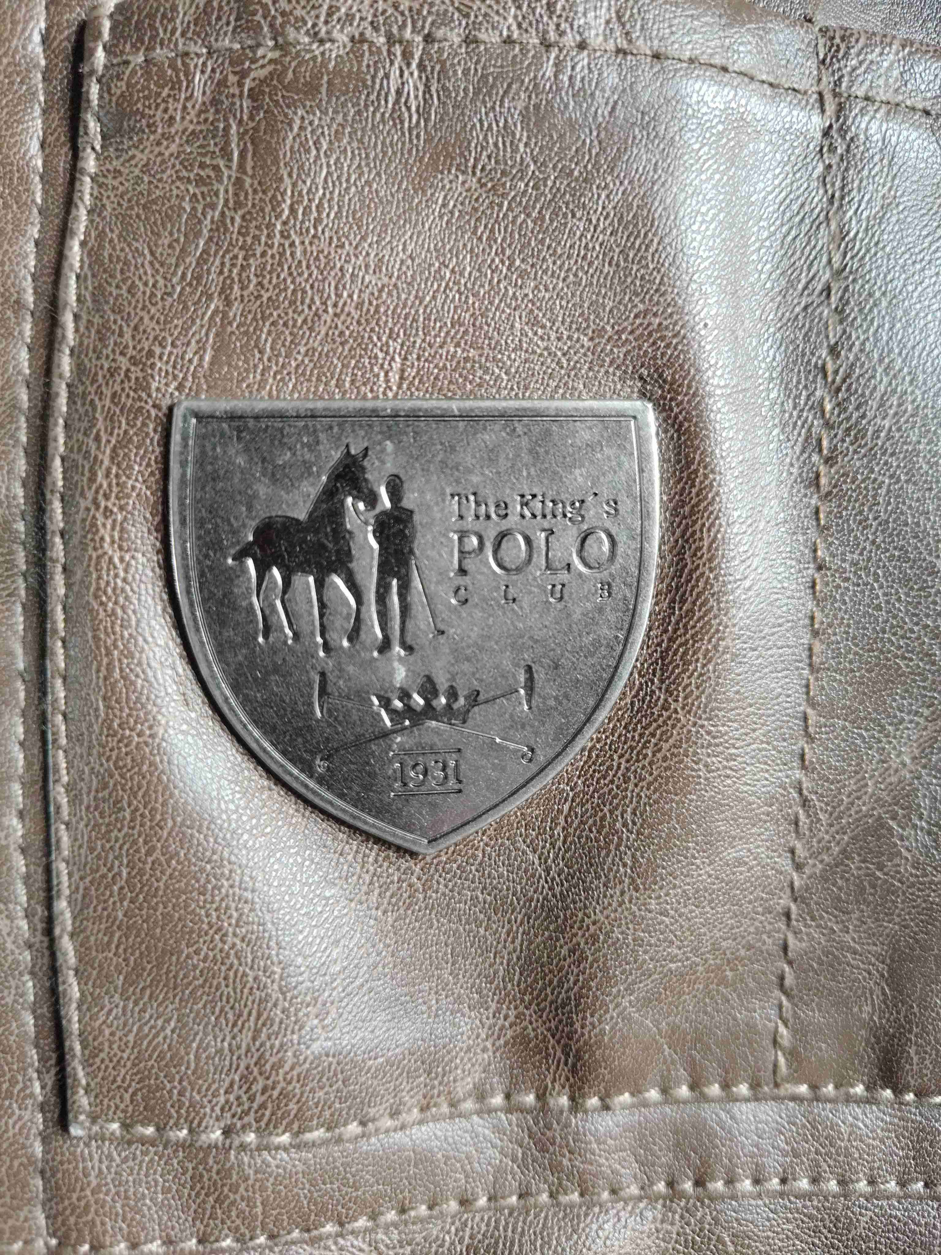 Chaqueta de cuero con gorro Polo - miniatura 3